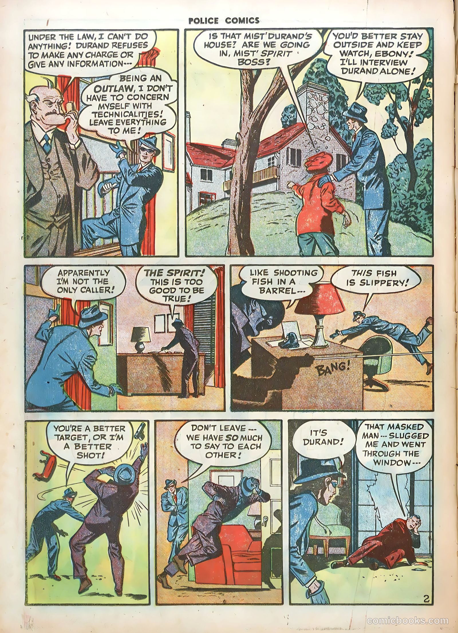 Police Comics #79 — page 34 of 52