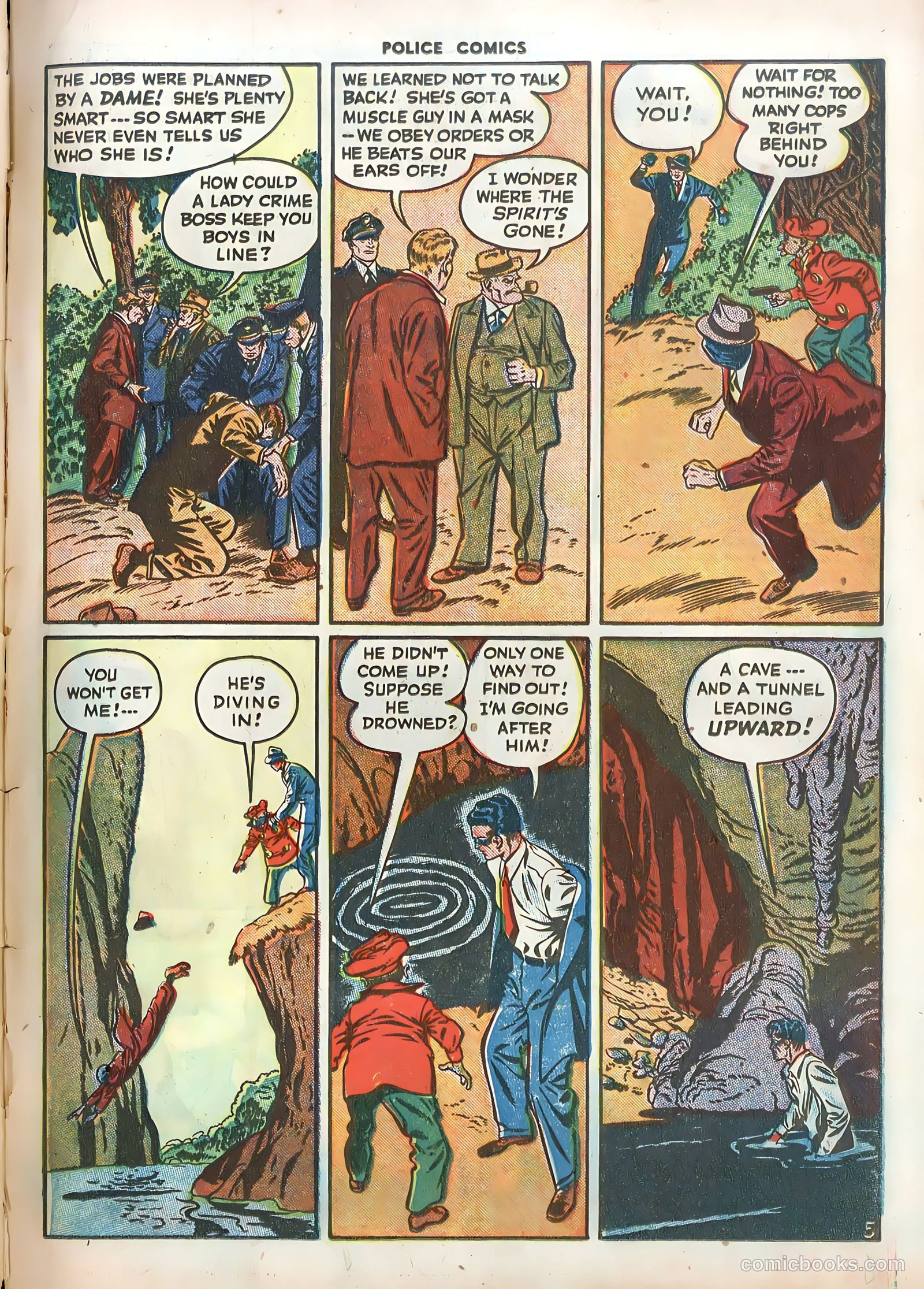 Police Comics #79 — page 37 of 52