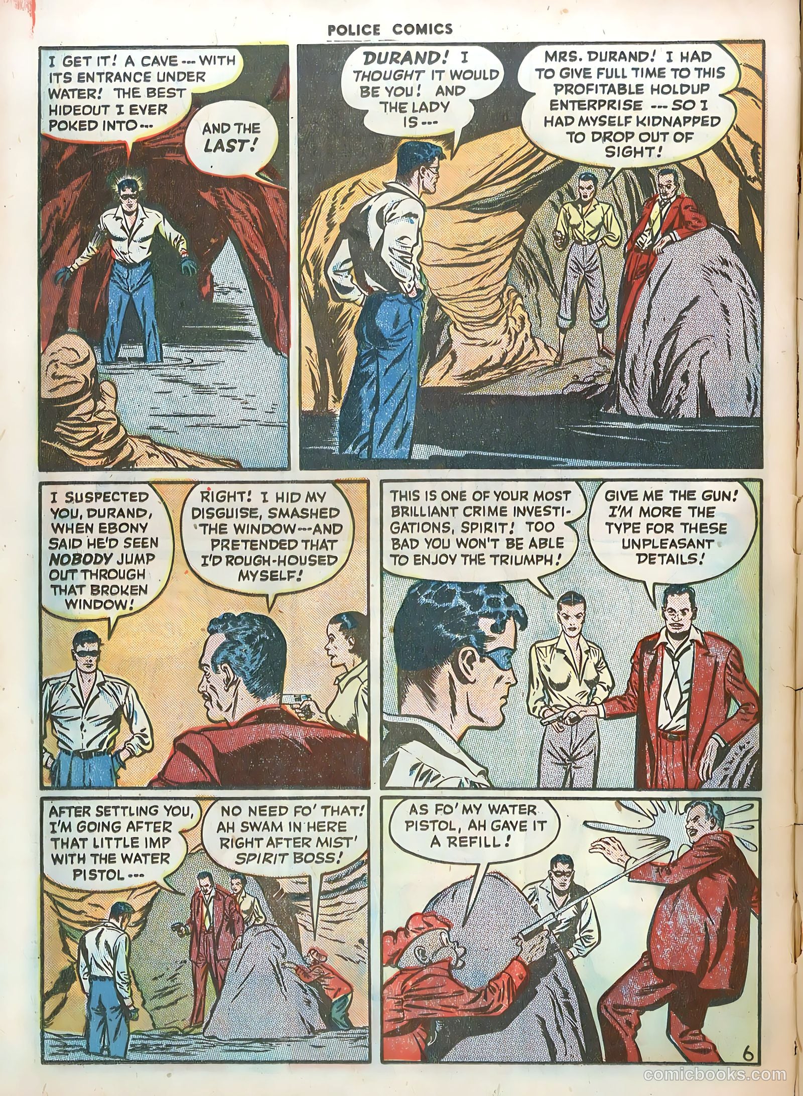 Police Comics #79 — page 38 of 52