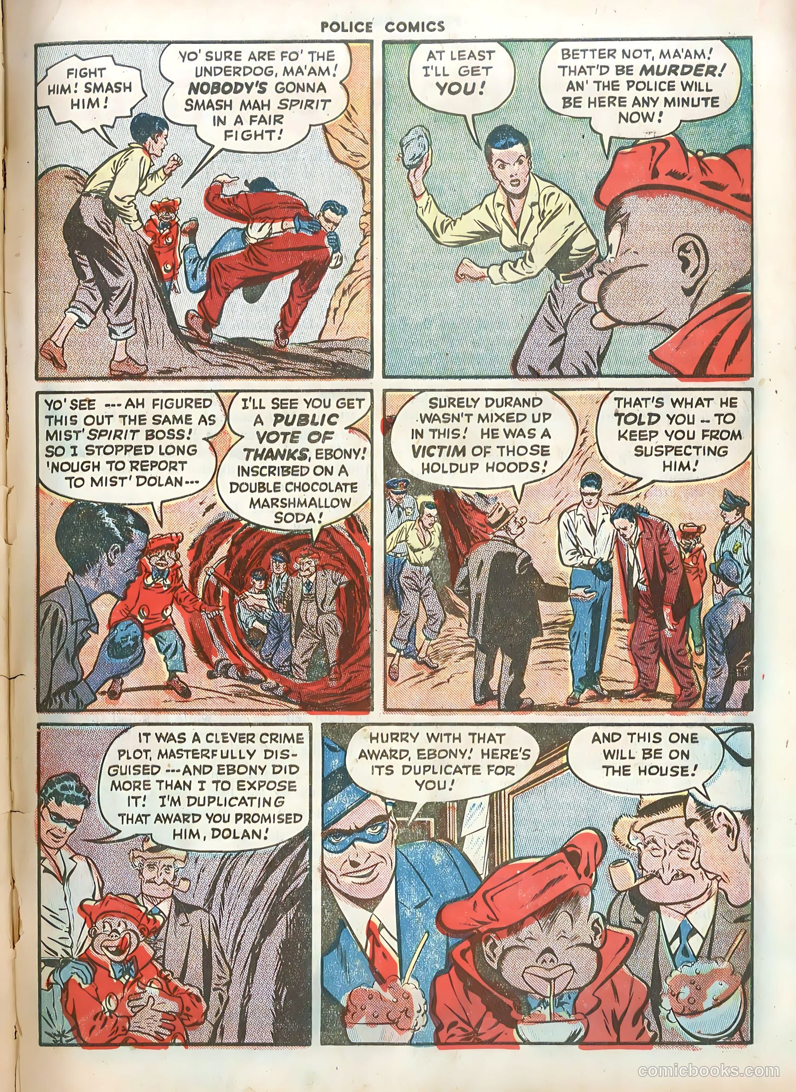 Police Comics #79 — page 39 of 52