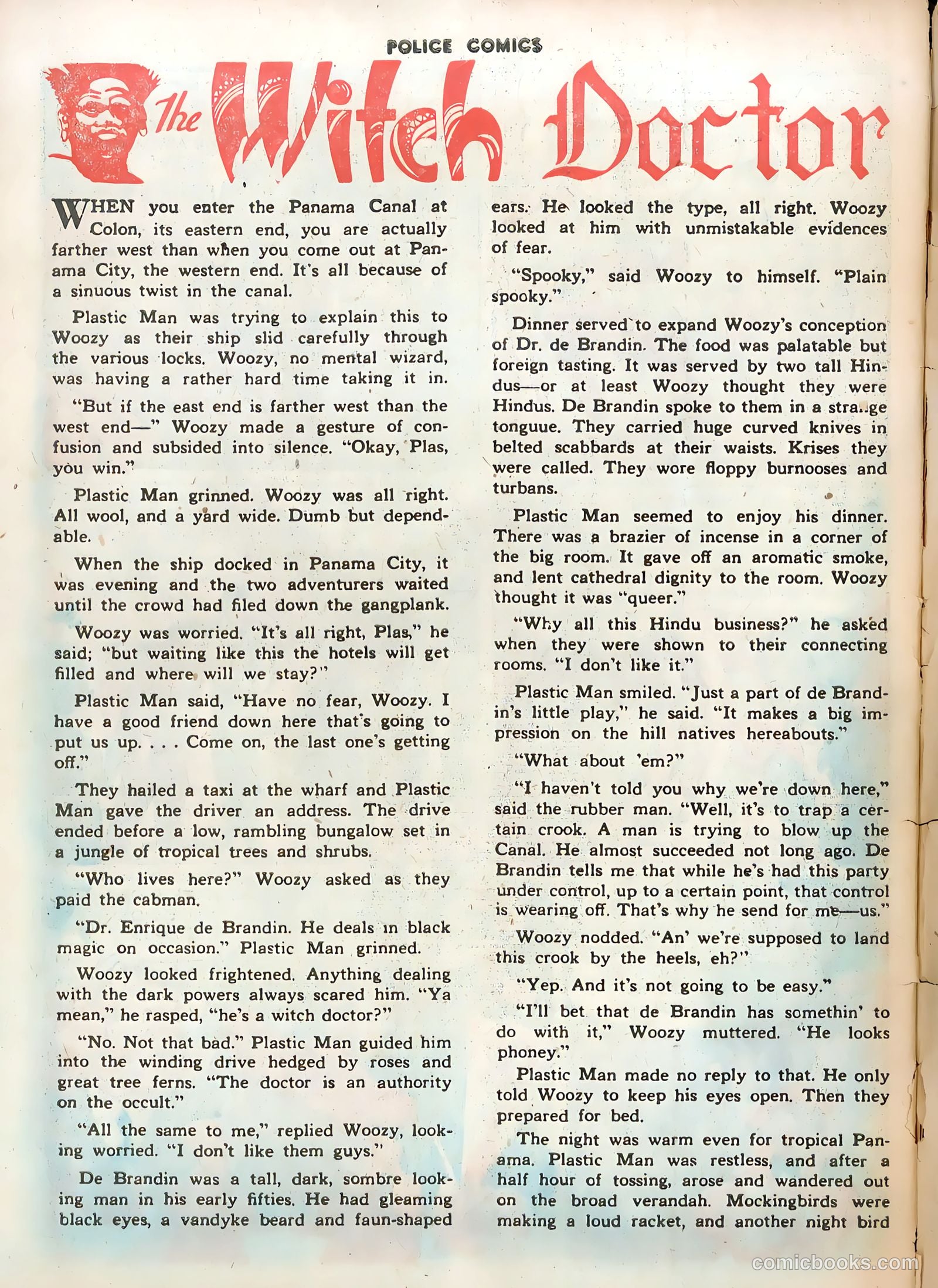 Police Comics #79 — page 40 of 52