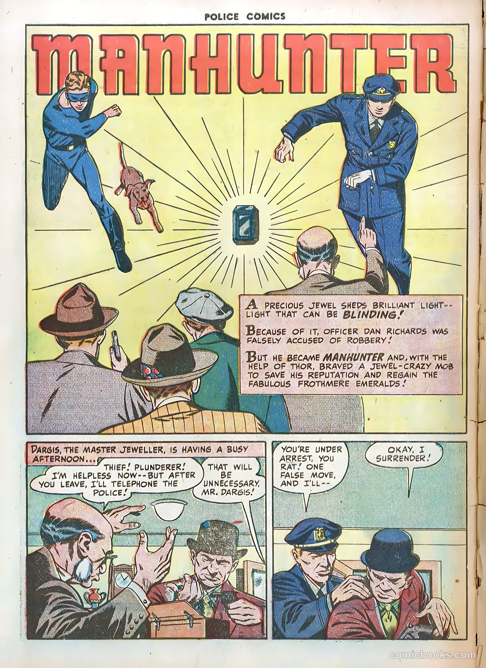 Police Comics #79 — page 42 of 52