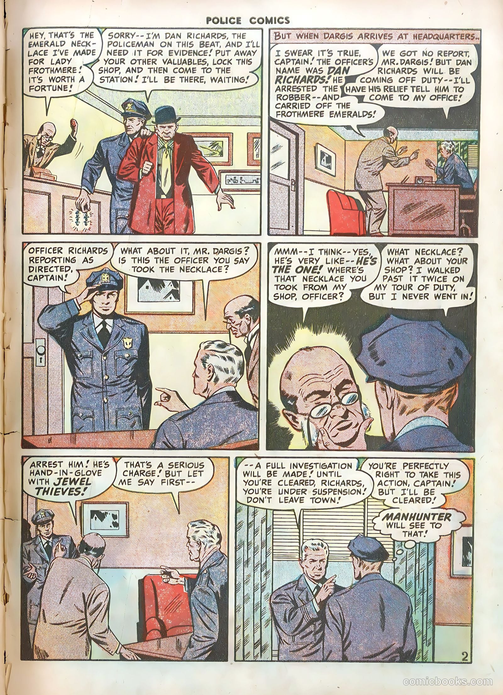 Police Comics #79 — page 43 of 52