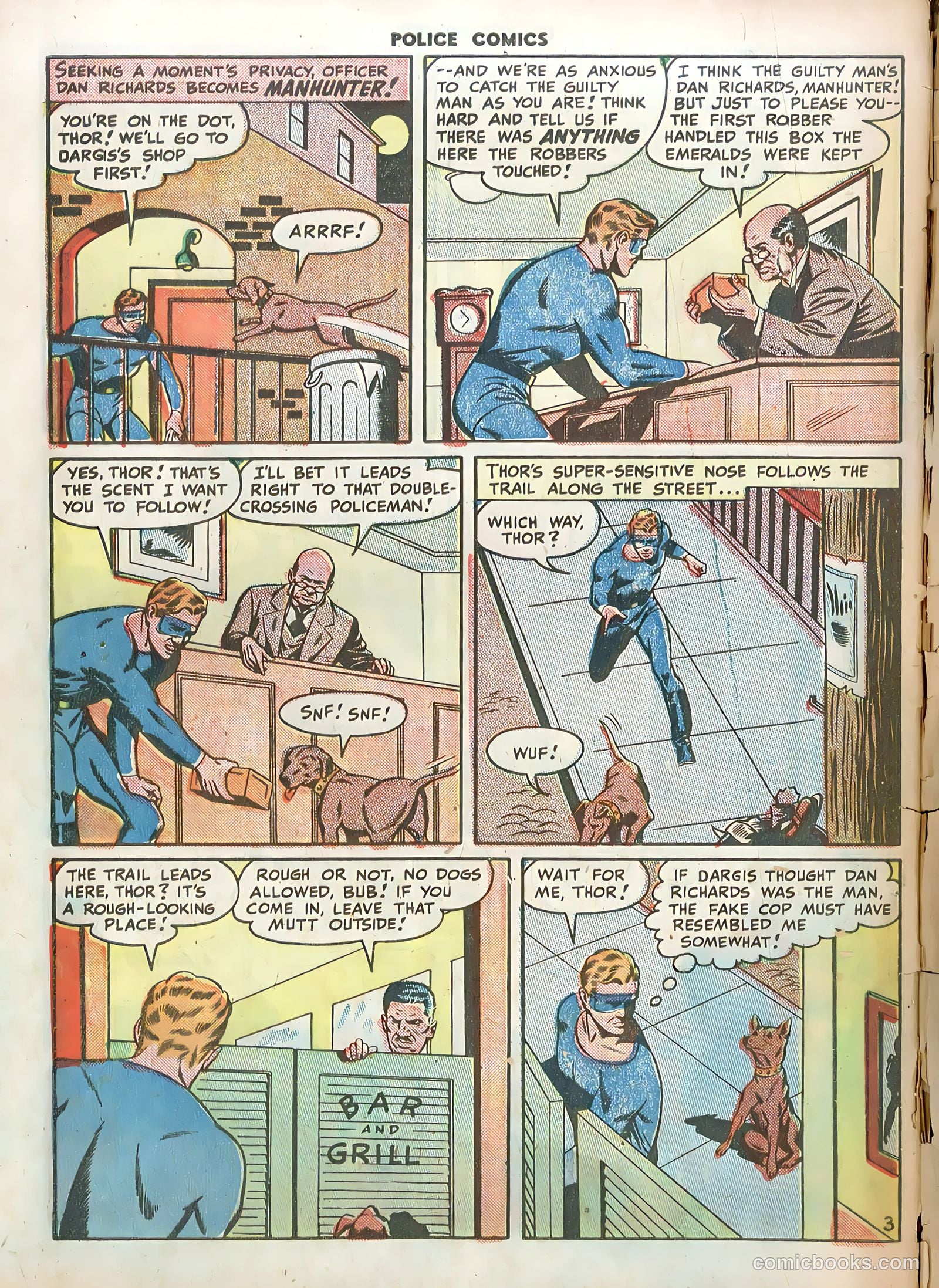 Police Comics #79 — page 44 of 52