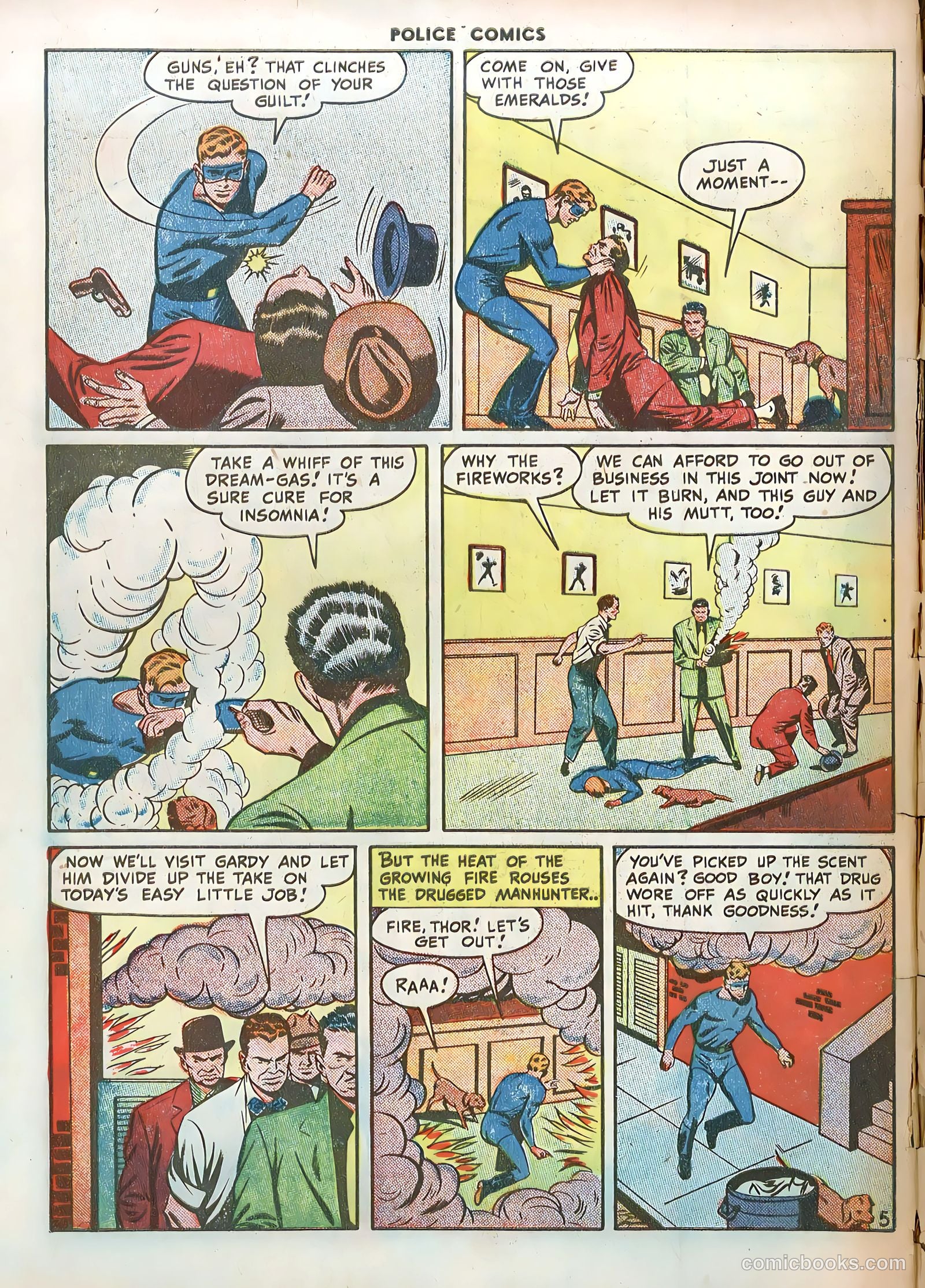 Police Comics #79 — page 46 of 52
