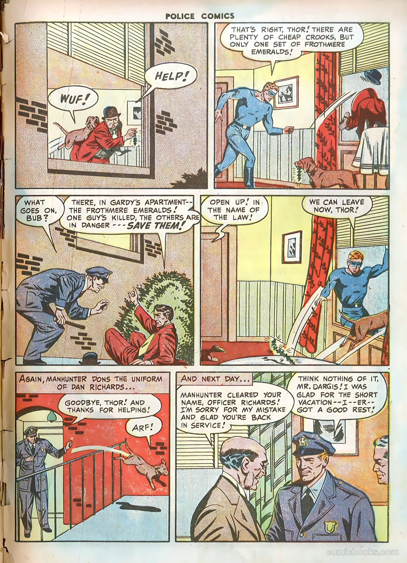 Police Comics #79 — page 49 of 52