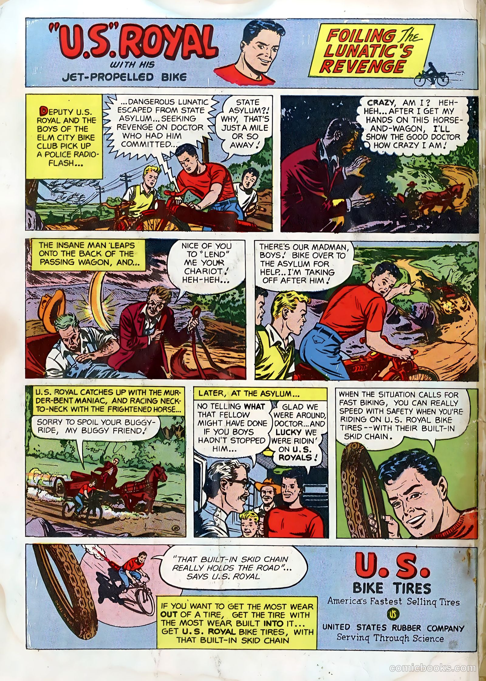 Police Comics #79 — page 52 of 52