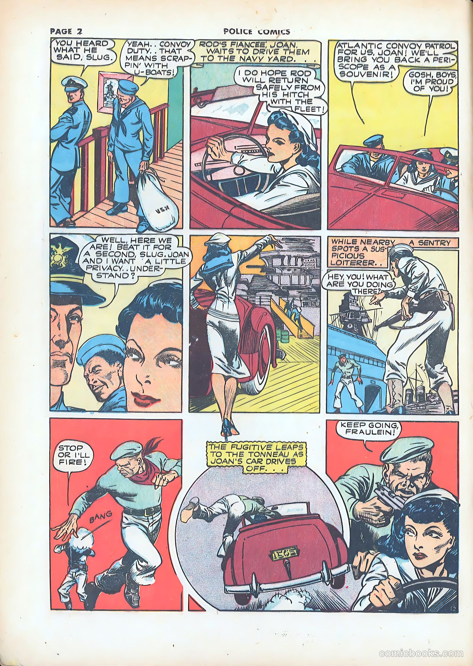 Police Comics #8 — page 5 of 69