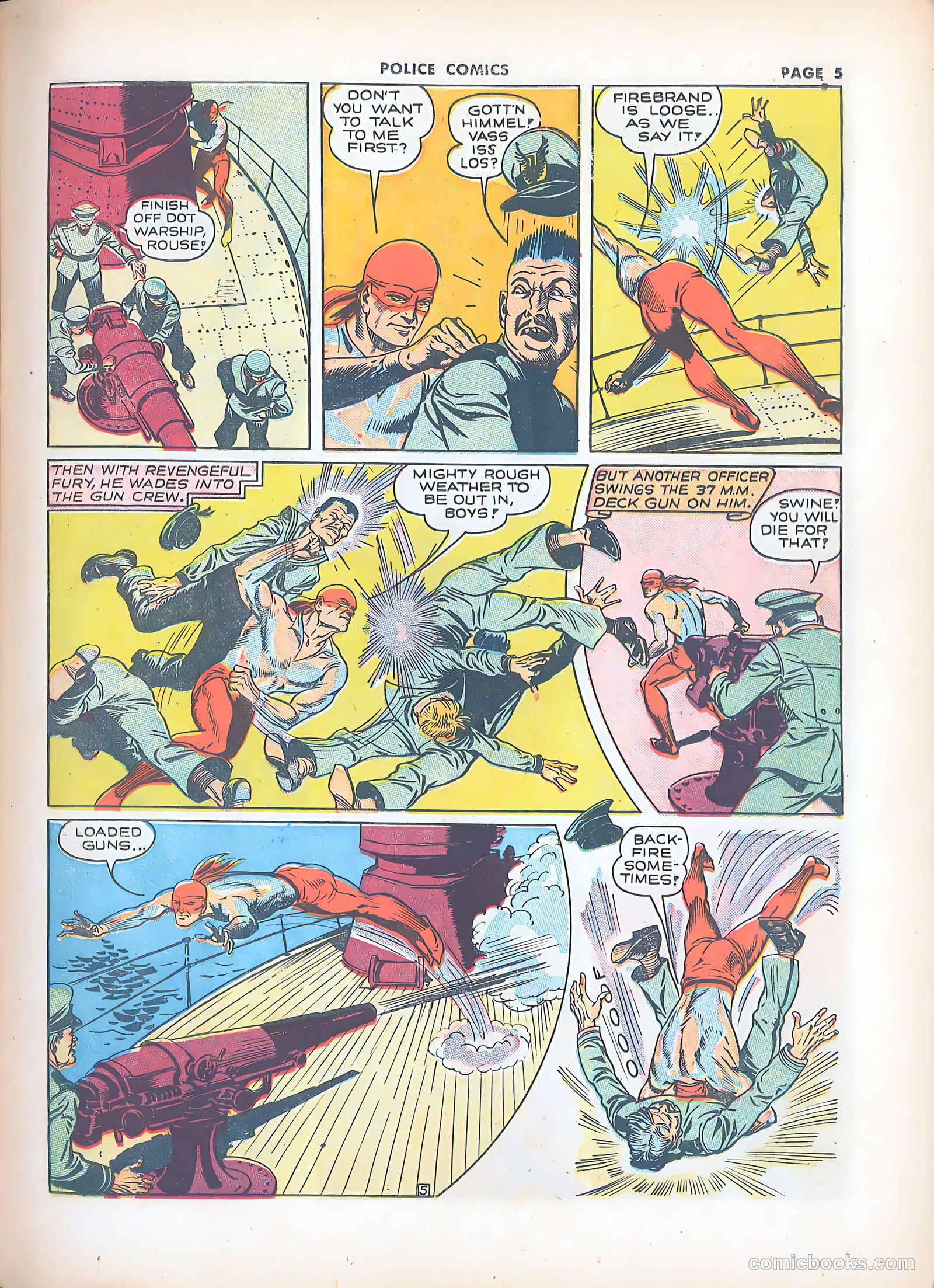 Police Comics #8 — page 8 of 69