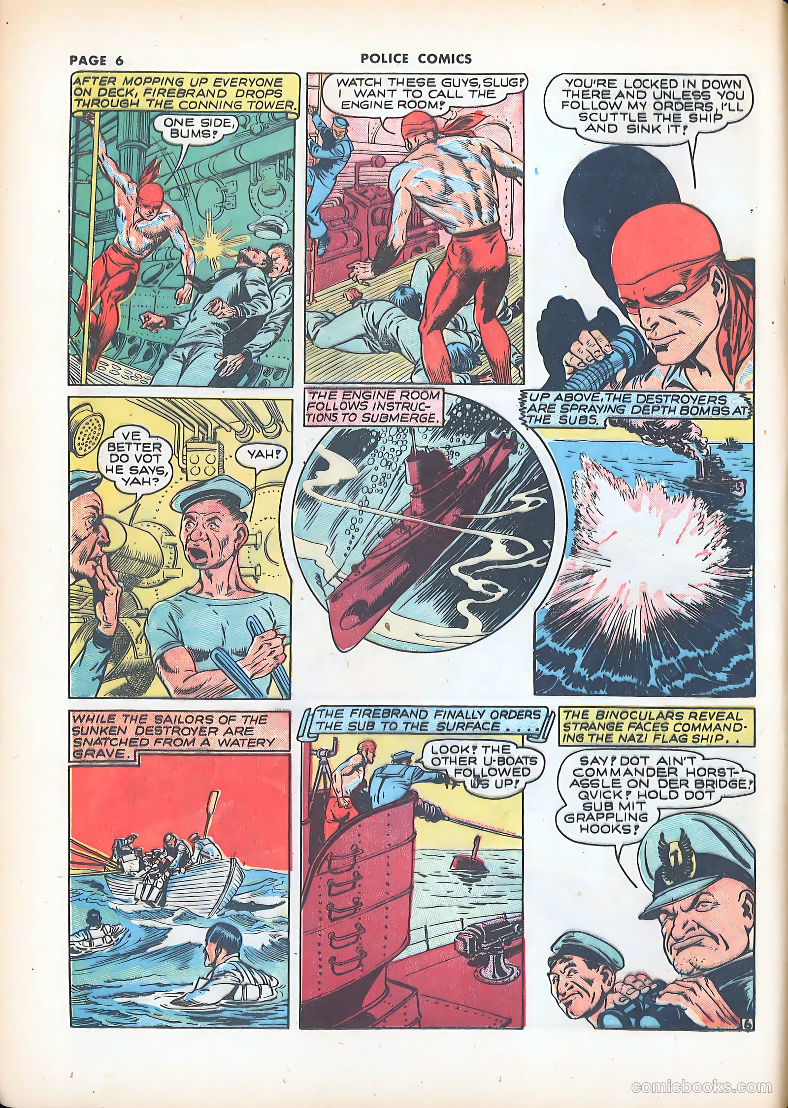 Police Comics #8 — page 9 of 69