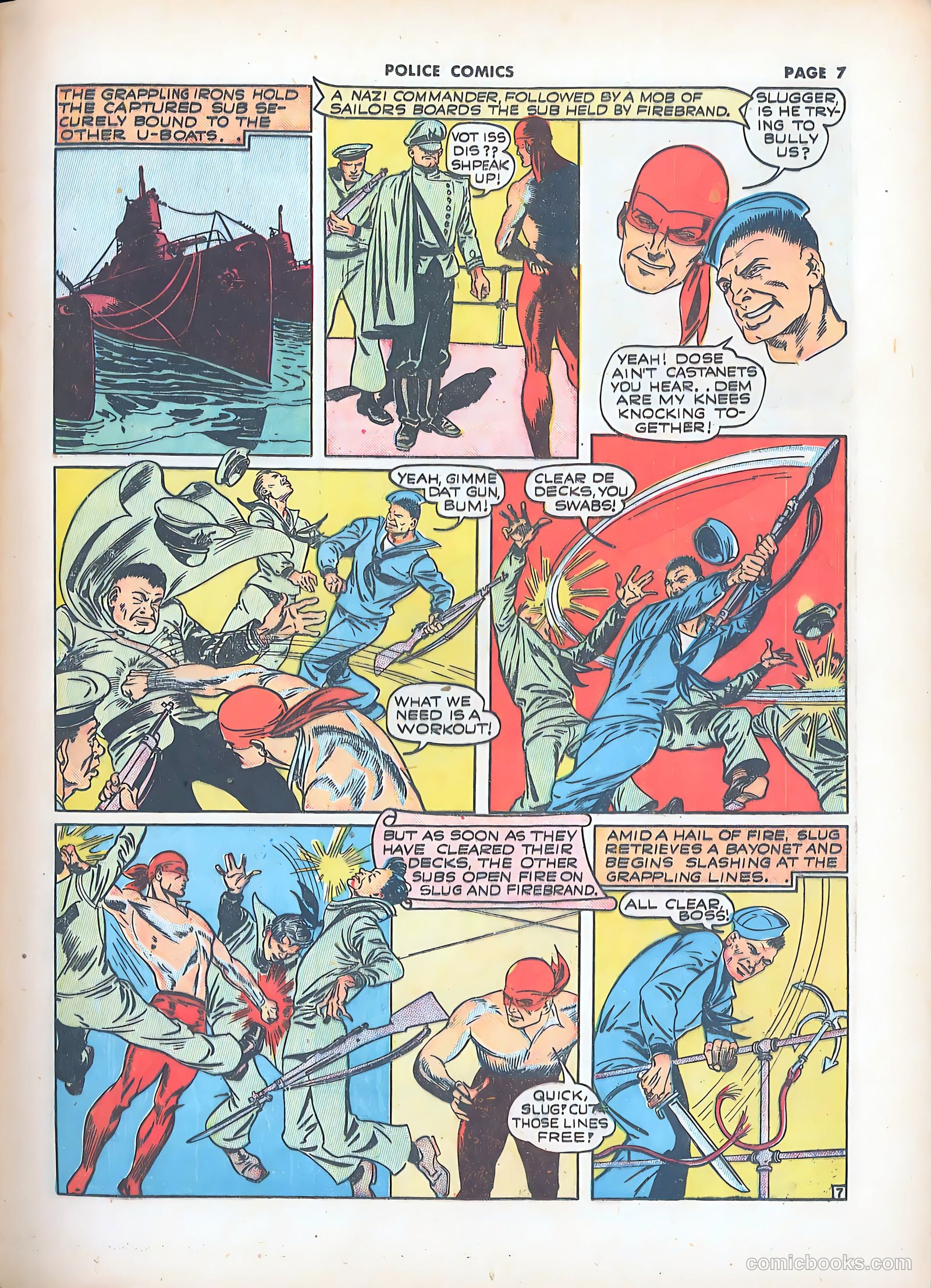 Police Comics #8 — page 10 of 69