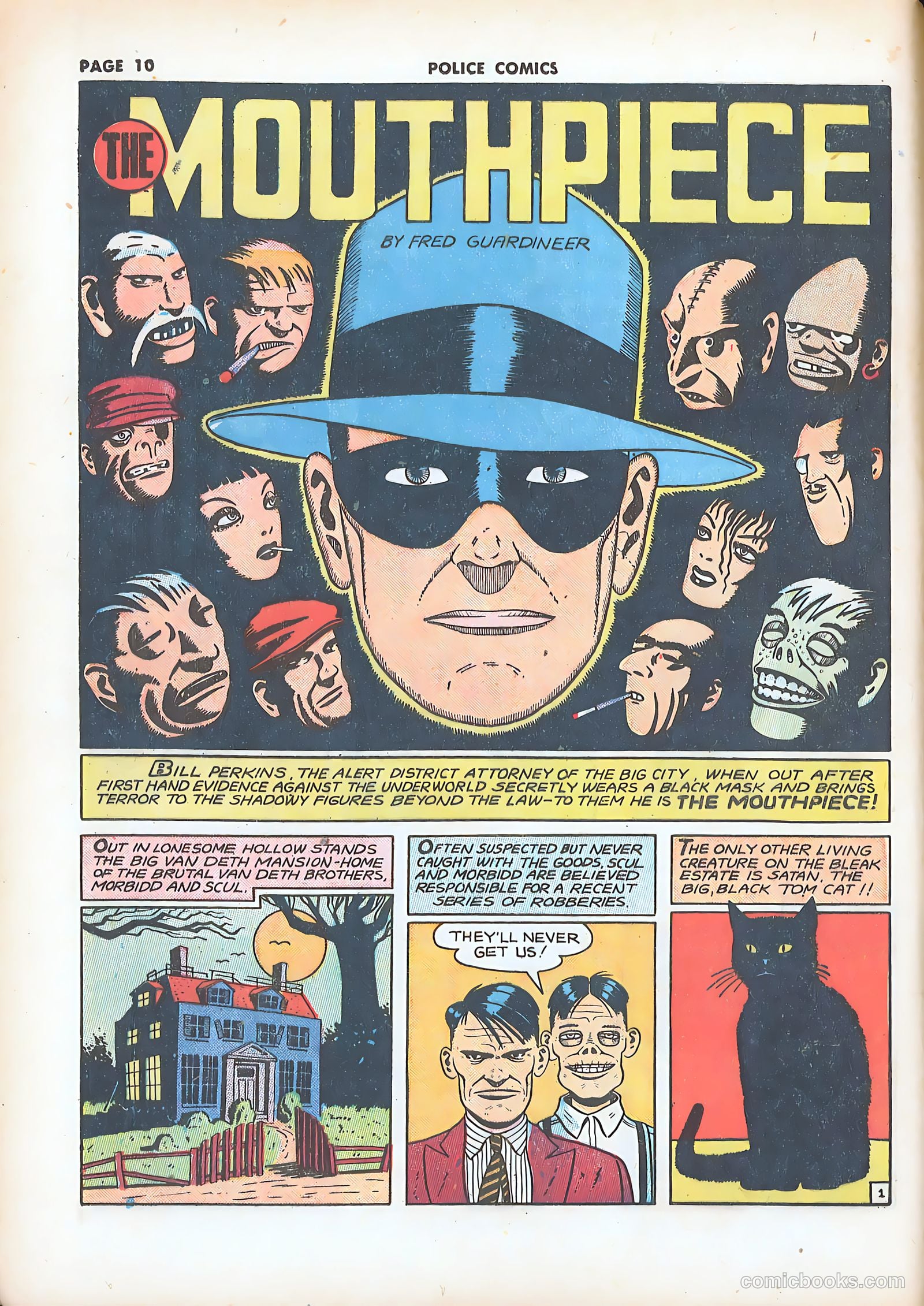 Police Comics #8 — page 13 of 69