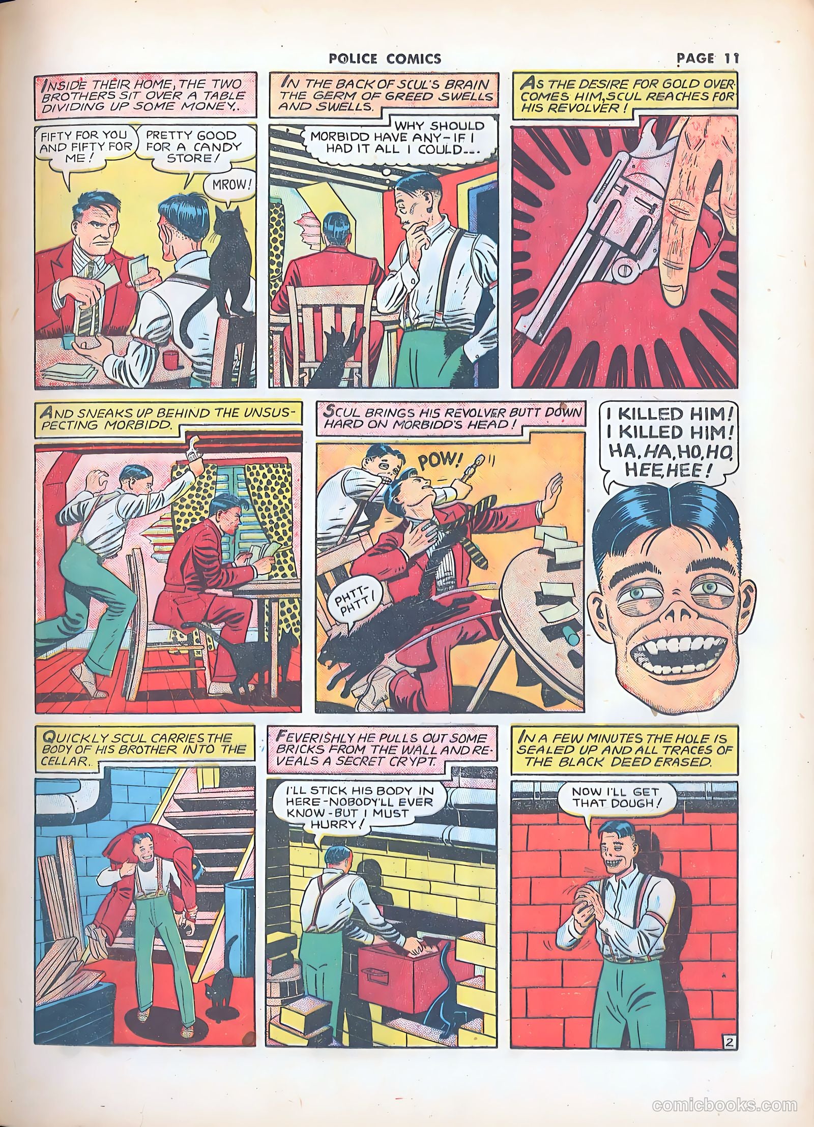 Police Comics #8 — page 14 of 69