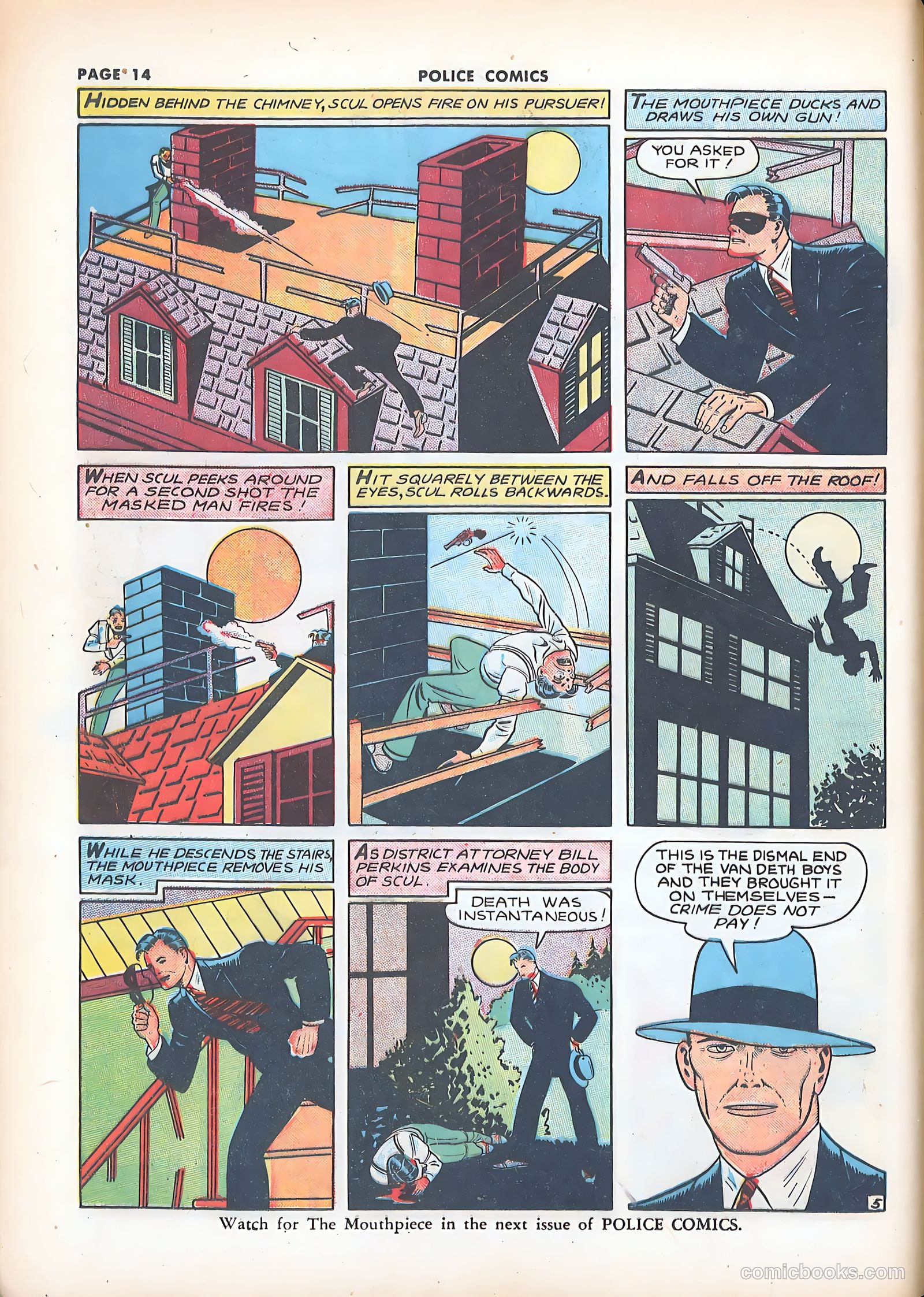 Police Comics #8 — page 17 of 69