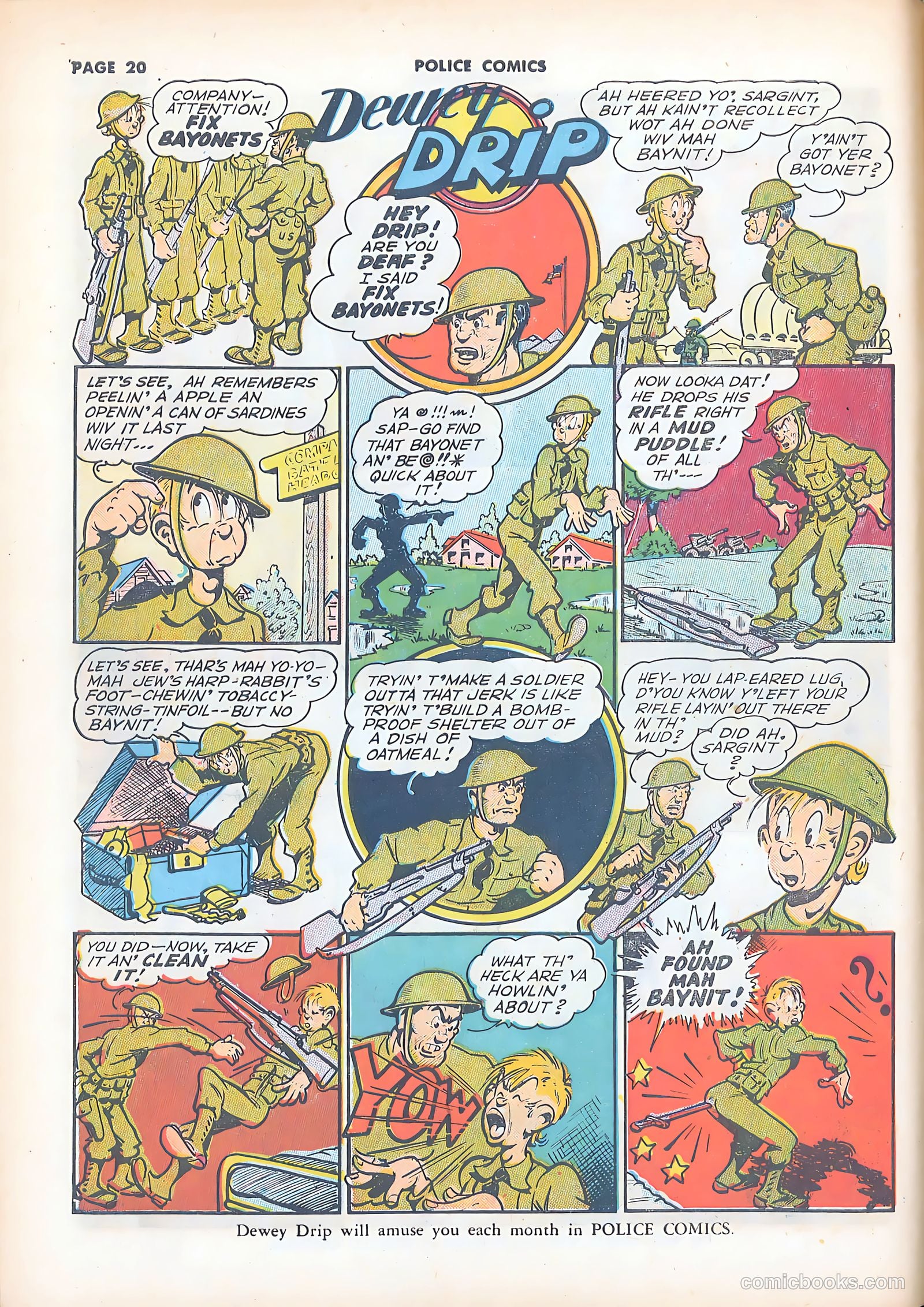 Police Comics #8 — page 23 of 69