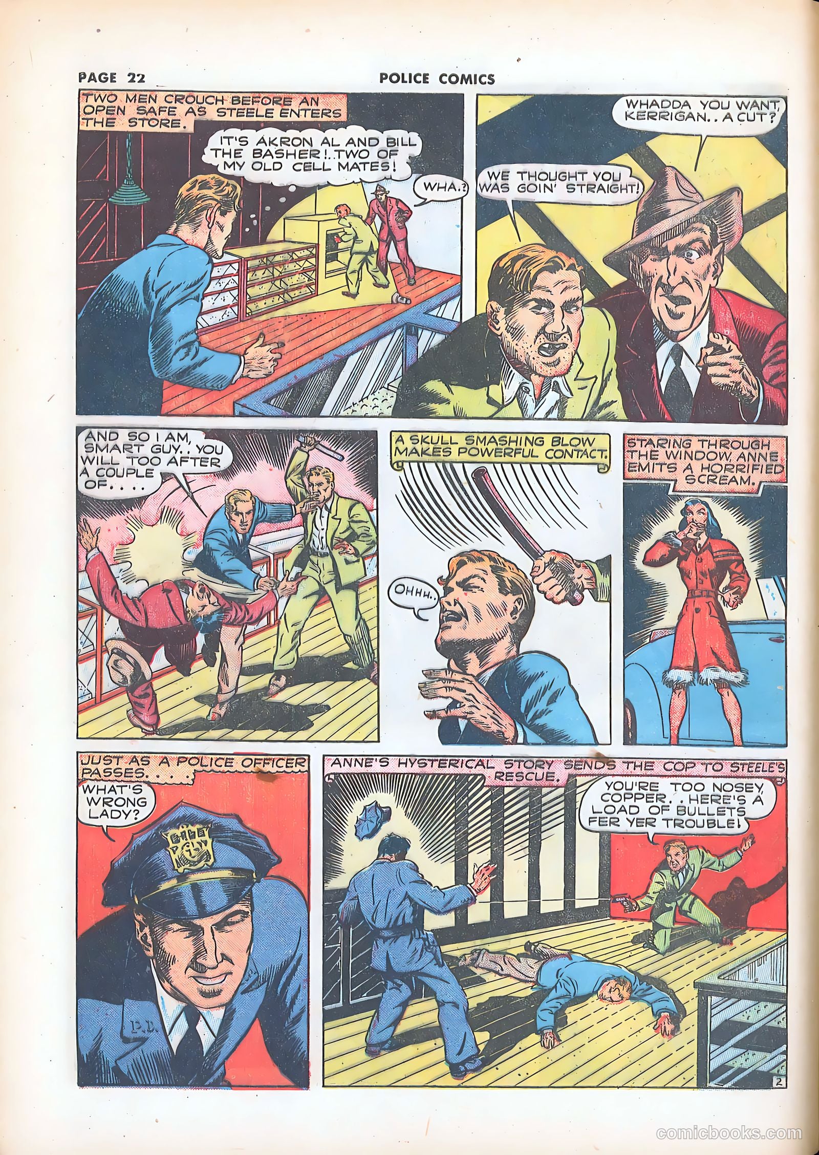 Police Comics #8 — page 25 of 69