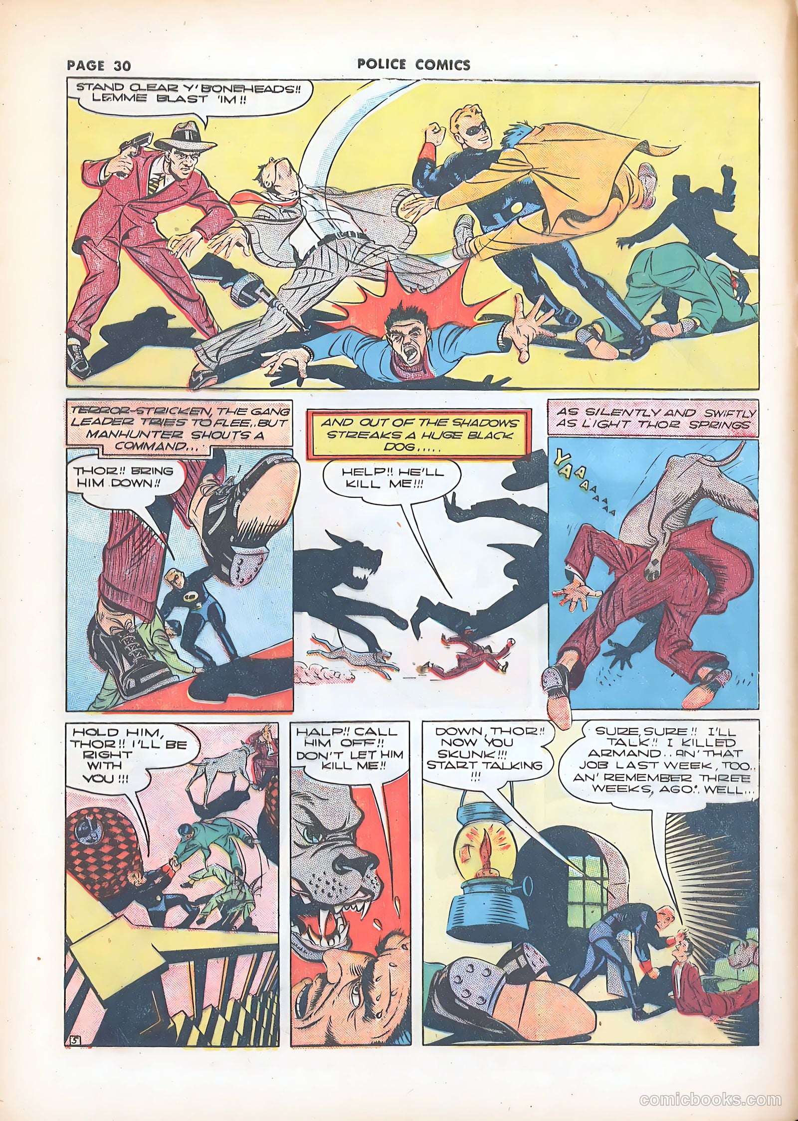 Police Comics #8 — page 33 of 69