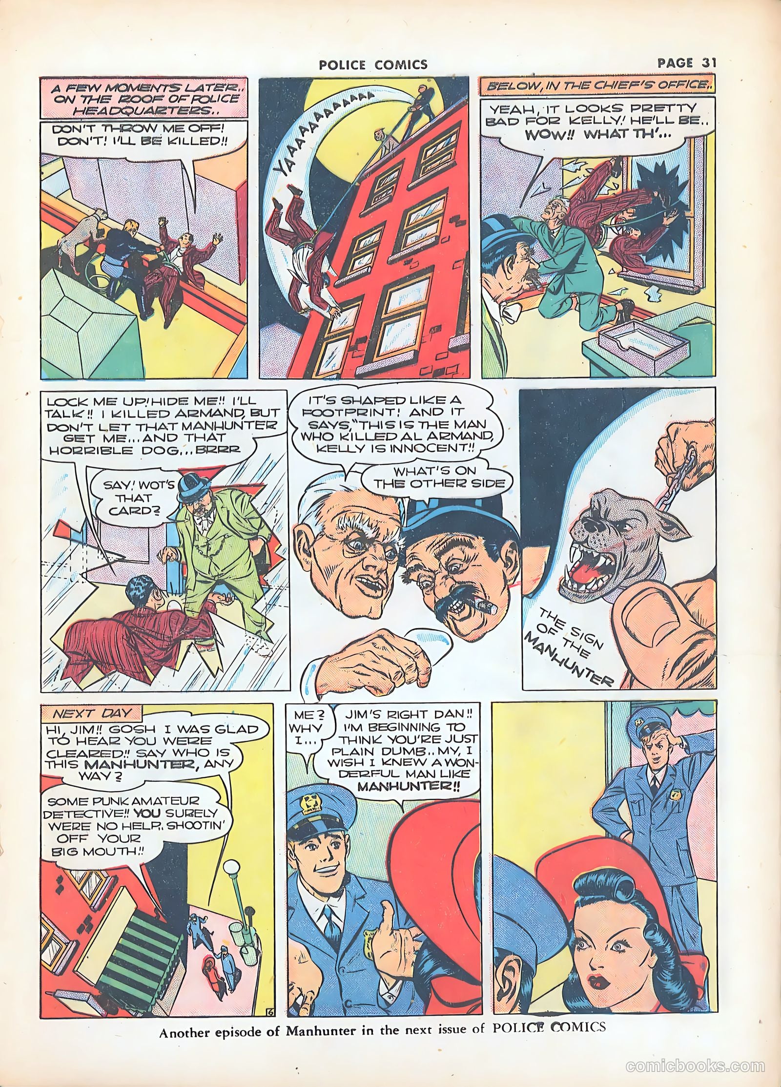 Police Comics #8 — page 34 of 69