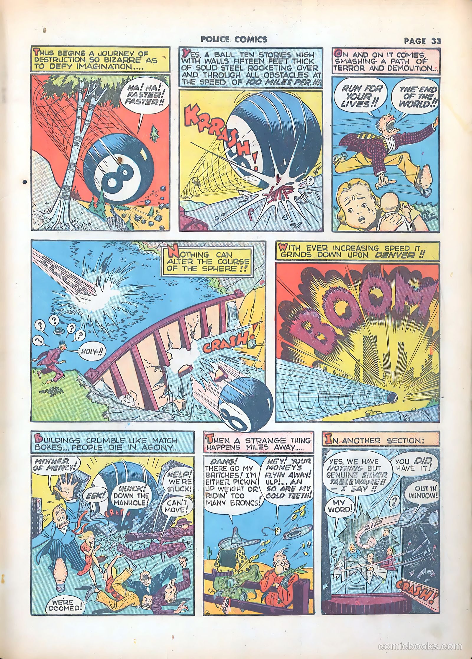 Police Comics #8 — page 36 of 69