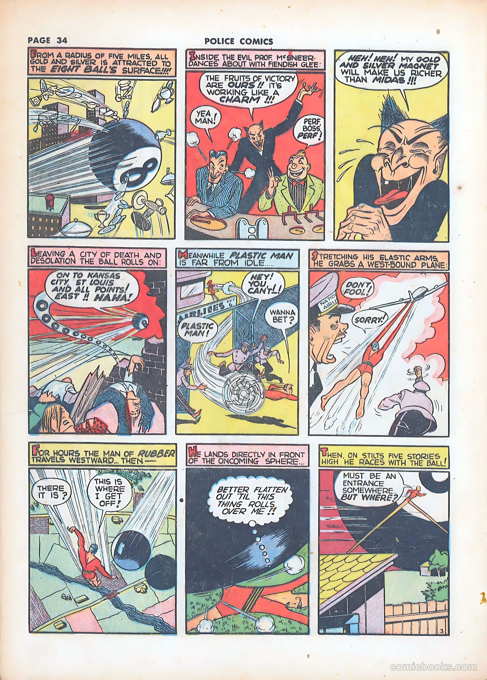 Police Comics #8 — page 37 of 69