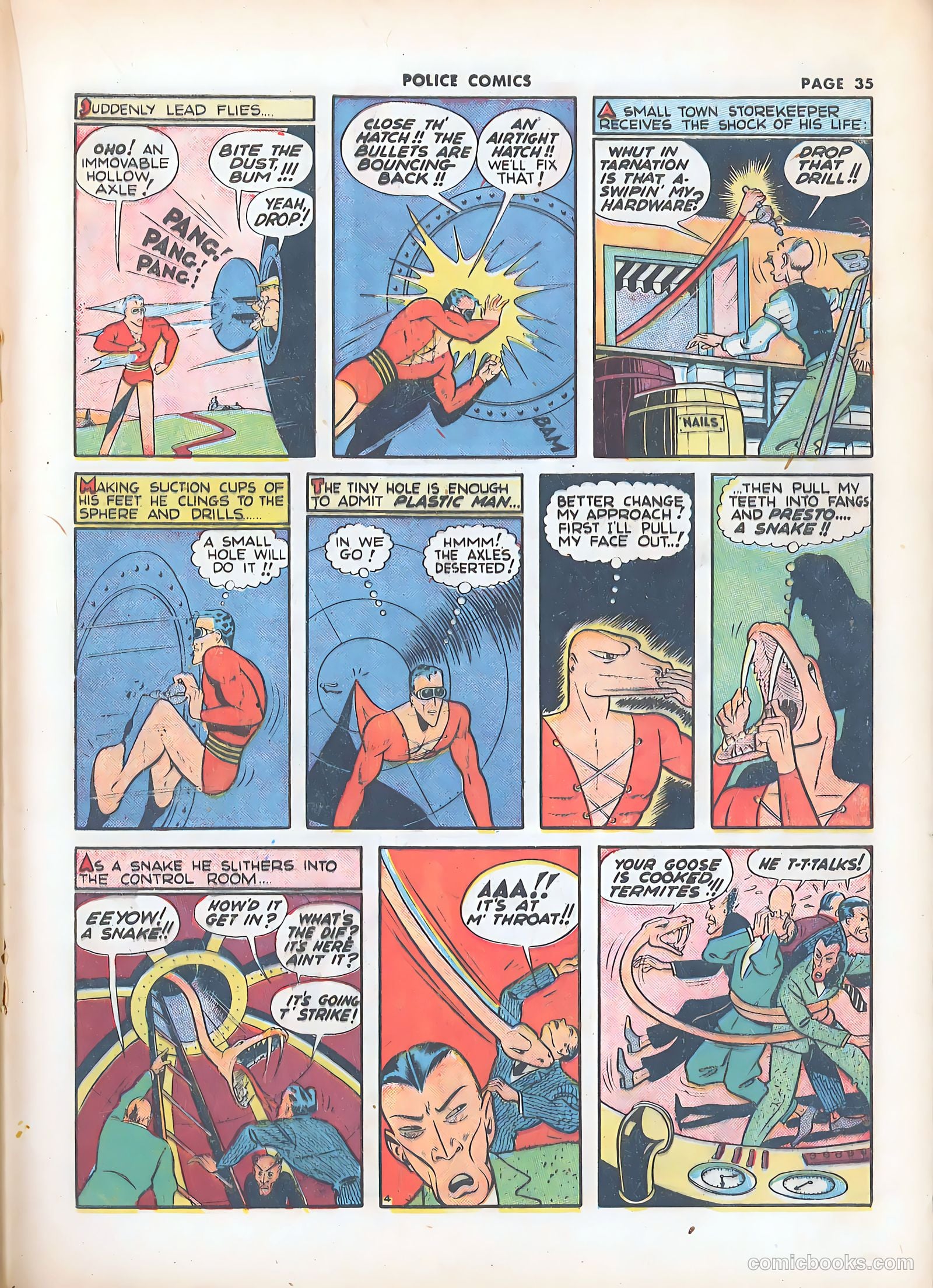 Police Comics #8 — page 38 of 69