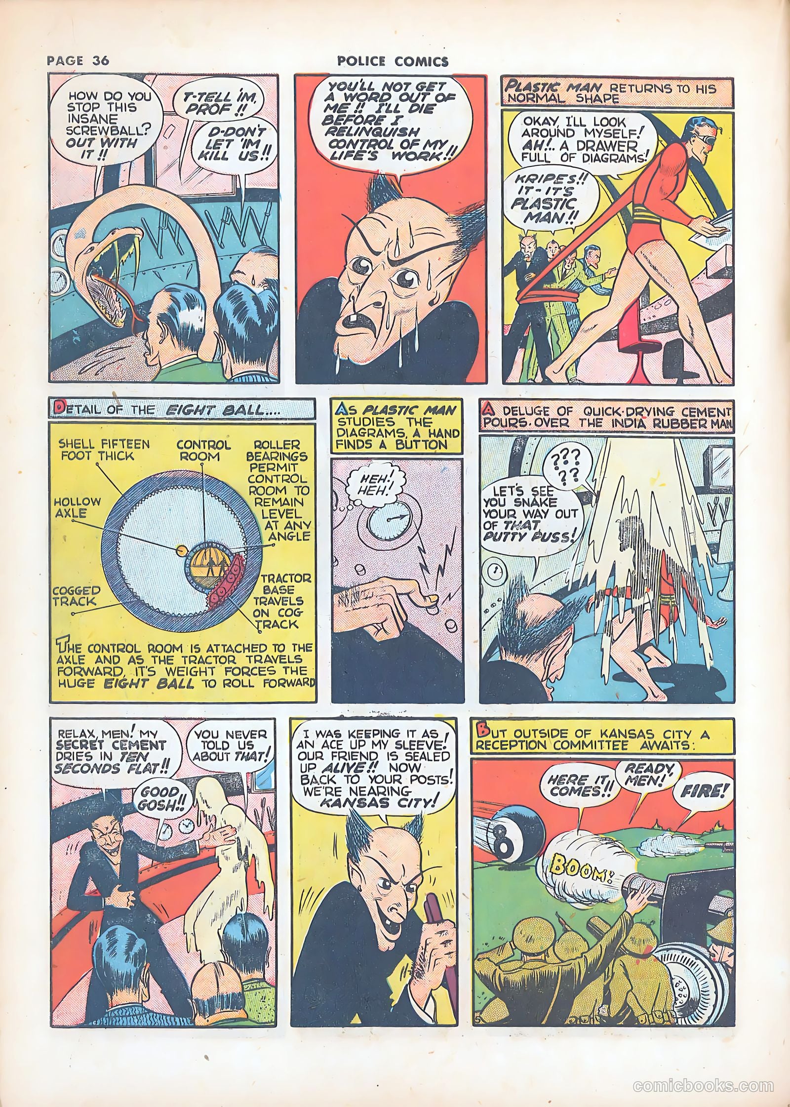 Police Comics #8 — page 39 of 69