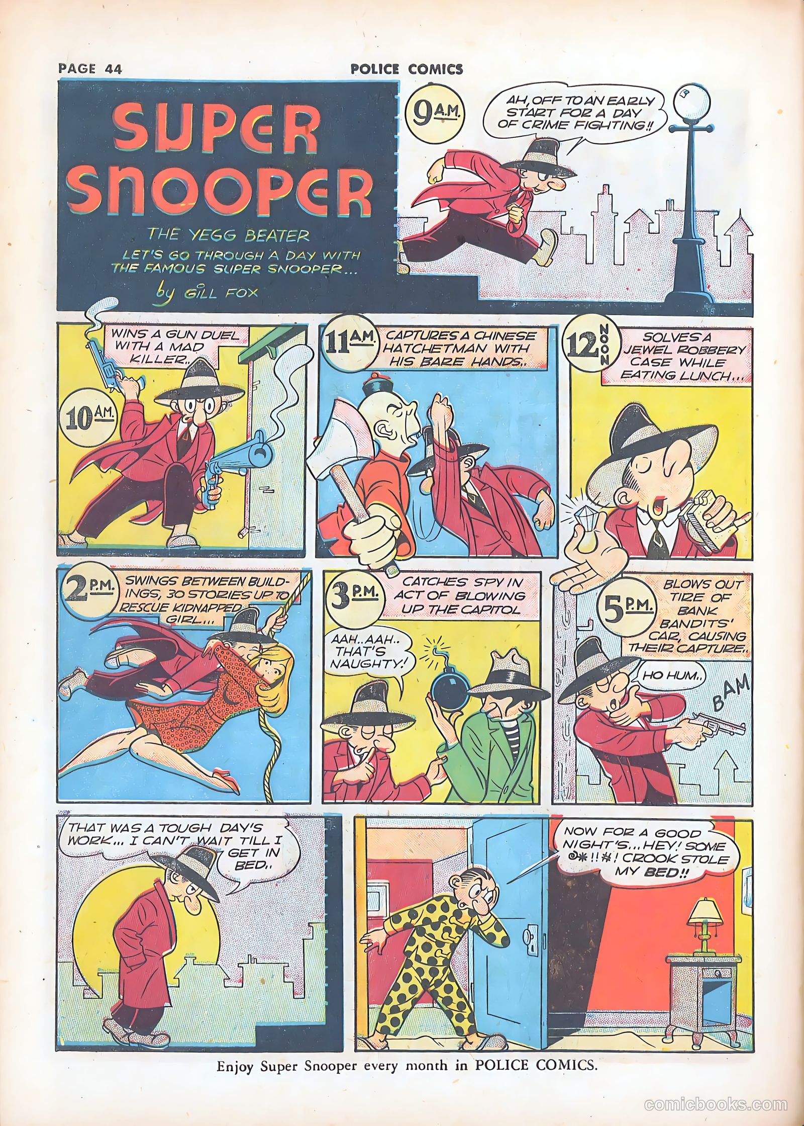 Police Comics #8 — page 47 of 69