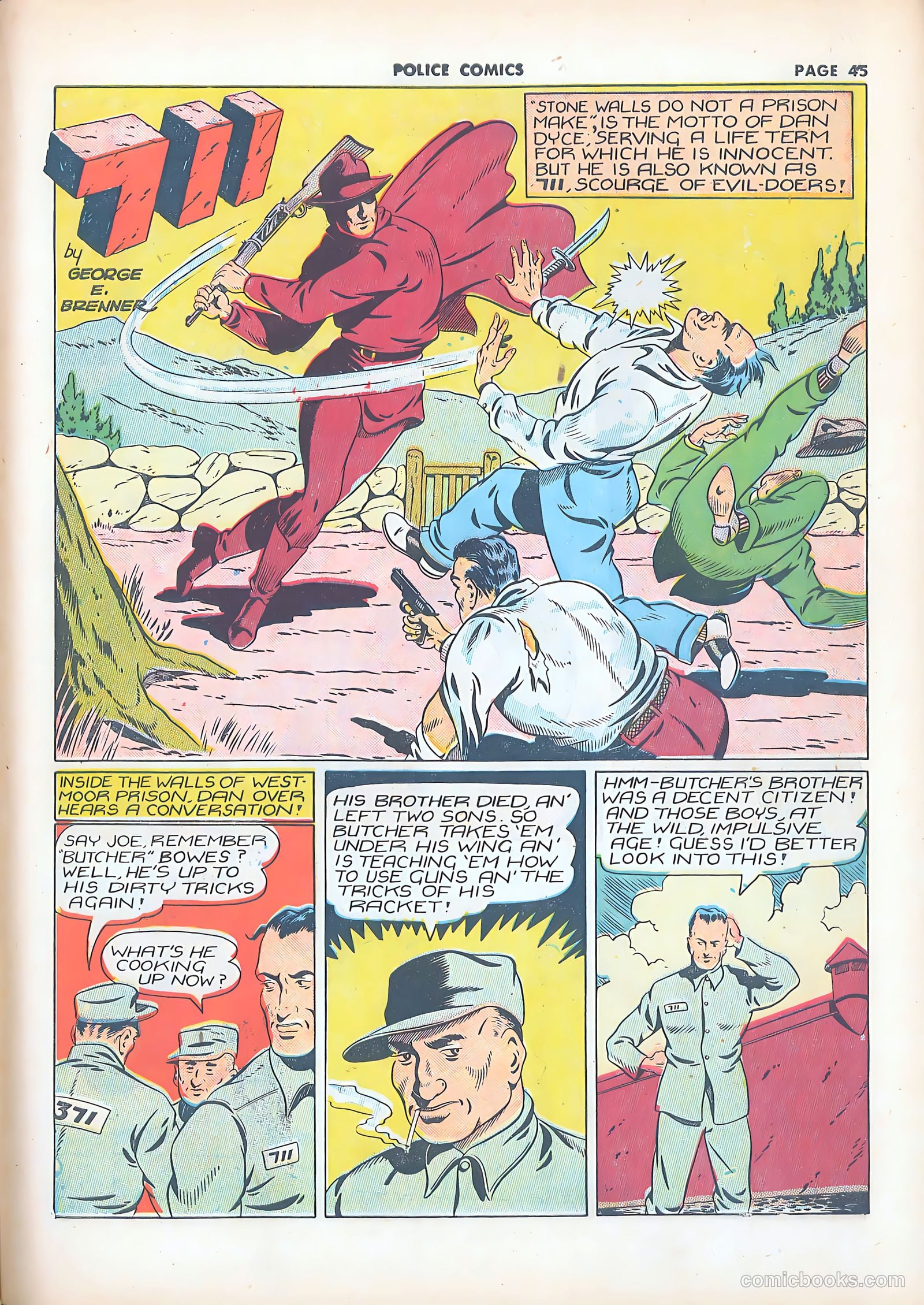 Police Comics #8 — page 48 of 69