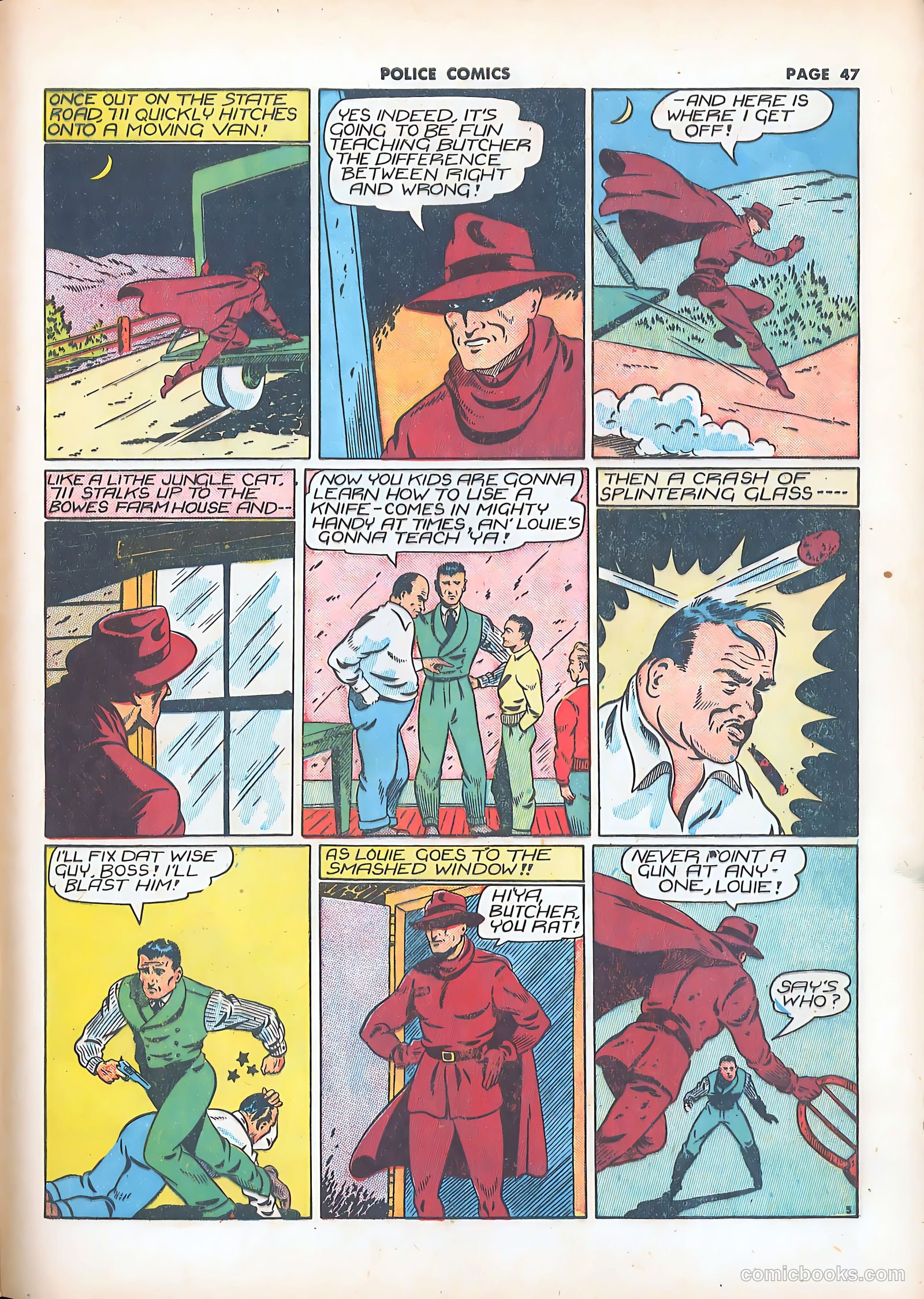 Police Comics #8 — page 50 of 69