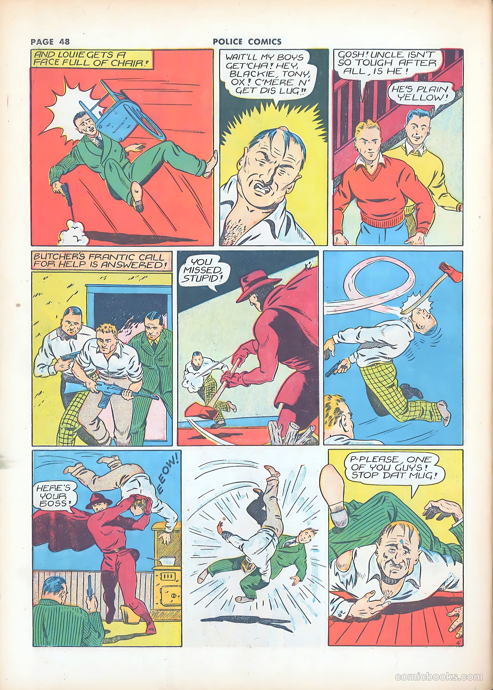 Police Comics #8 — page 51 of 69