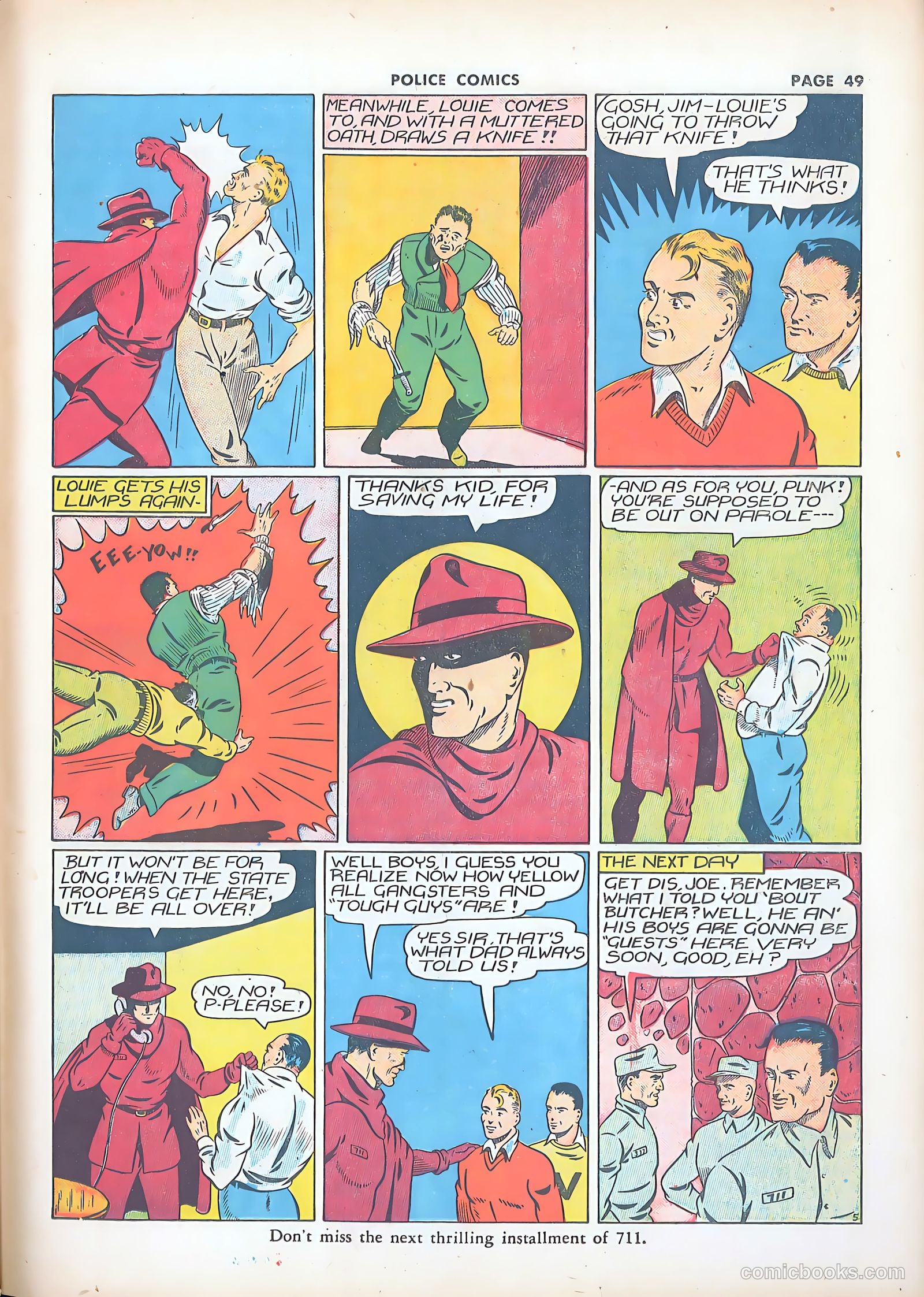 Police Comics #8 — page 52 of 69