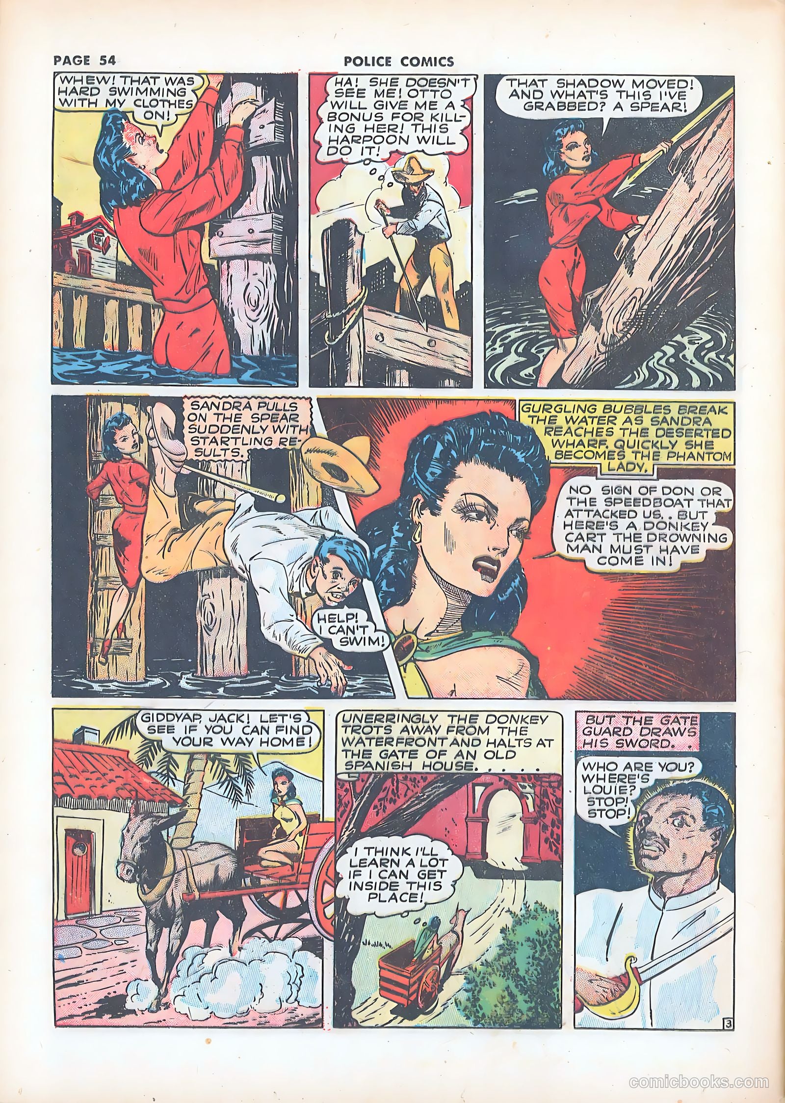 Police Comics #8 — page 57 of 69