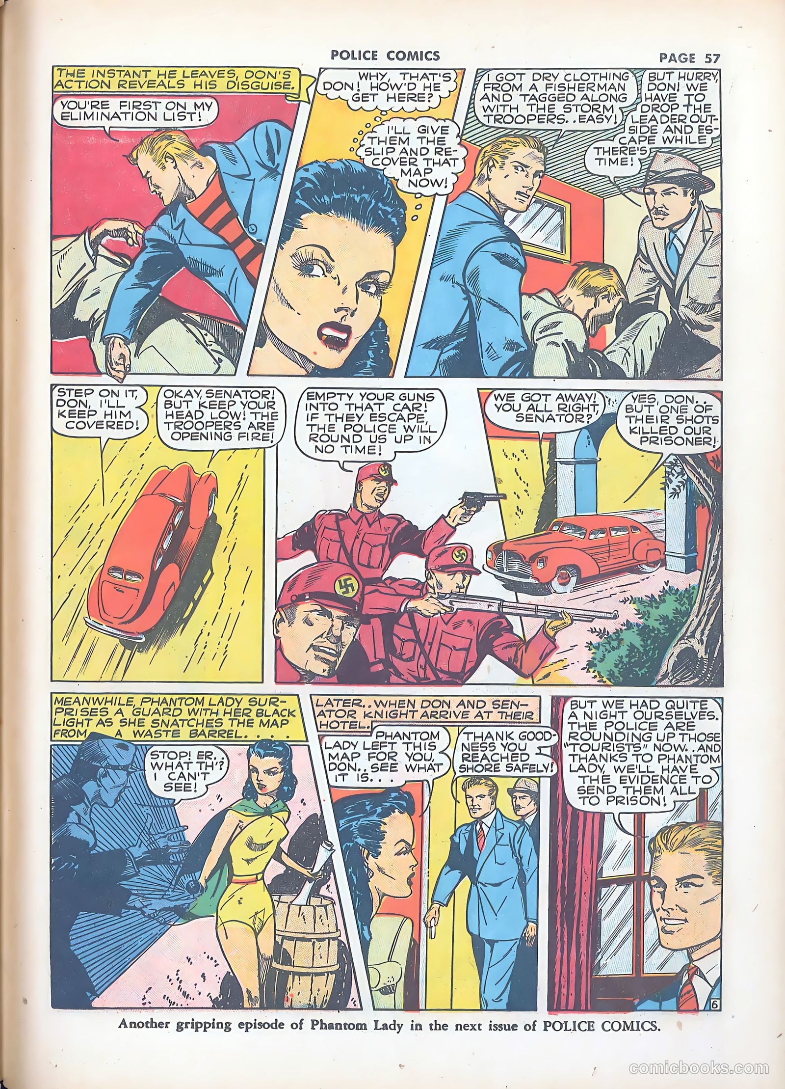 Police Comics #8 — page 60 of 69