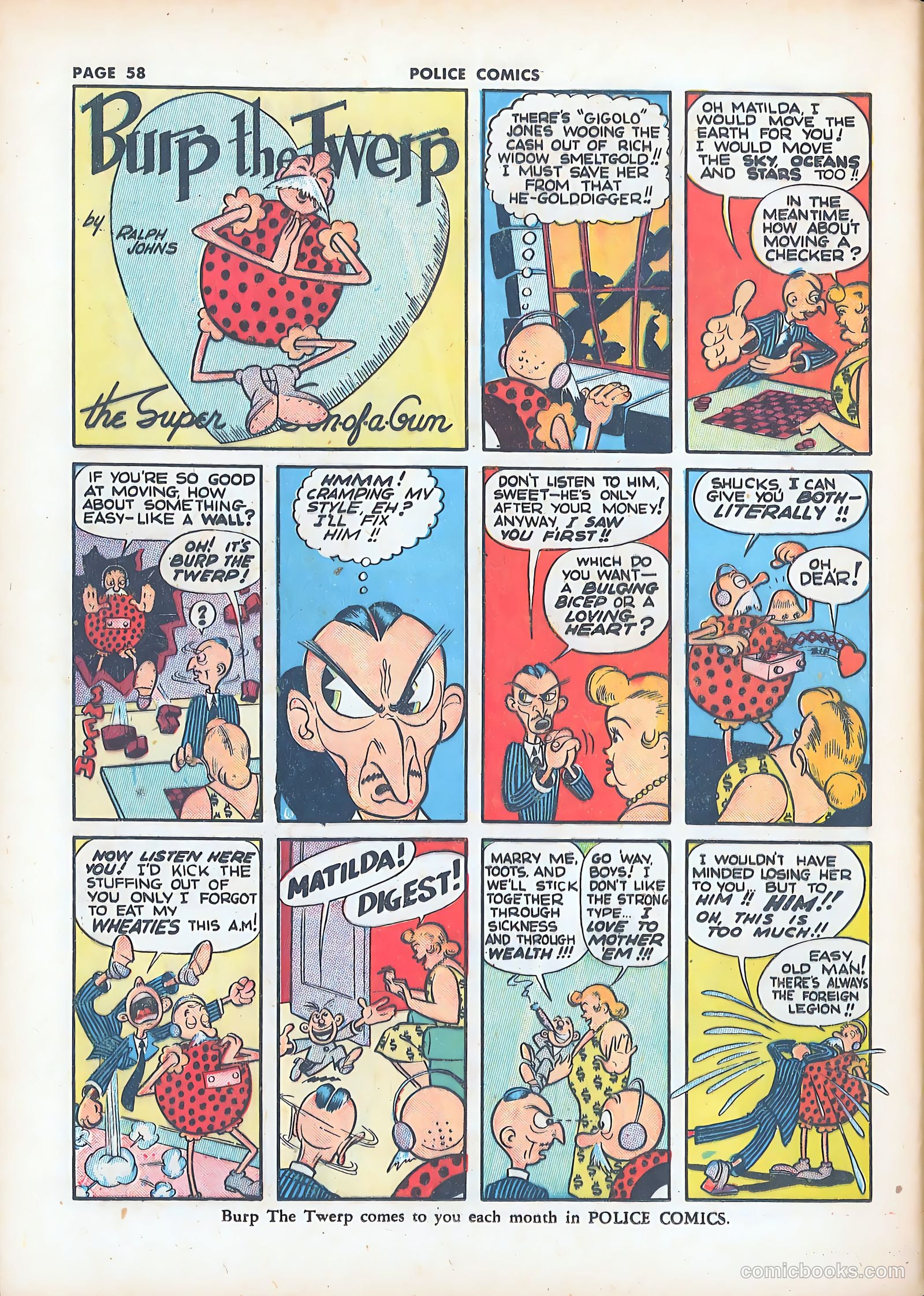 Police Comics #8 — page 61 of 69