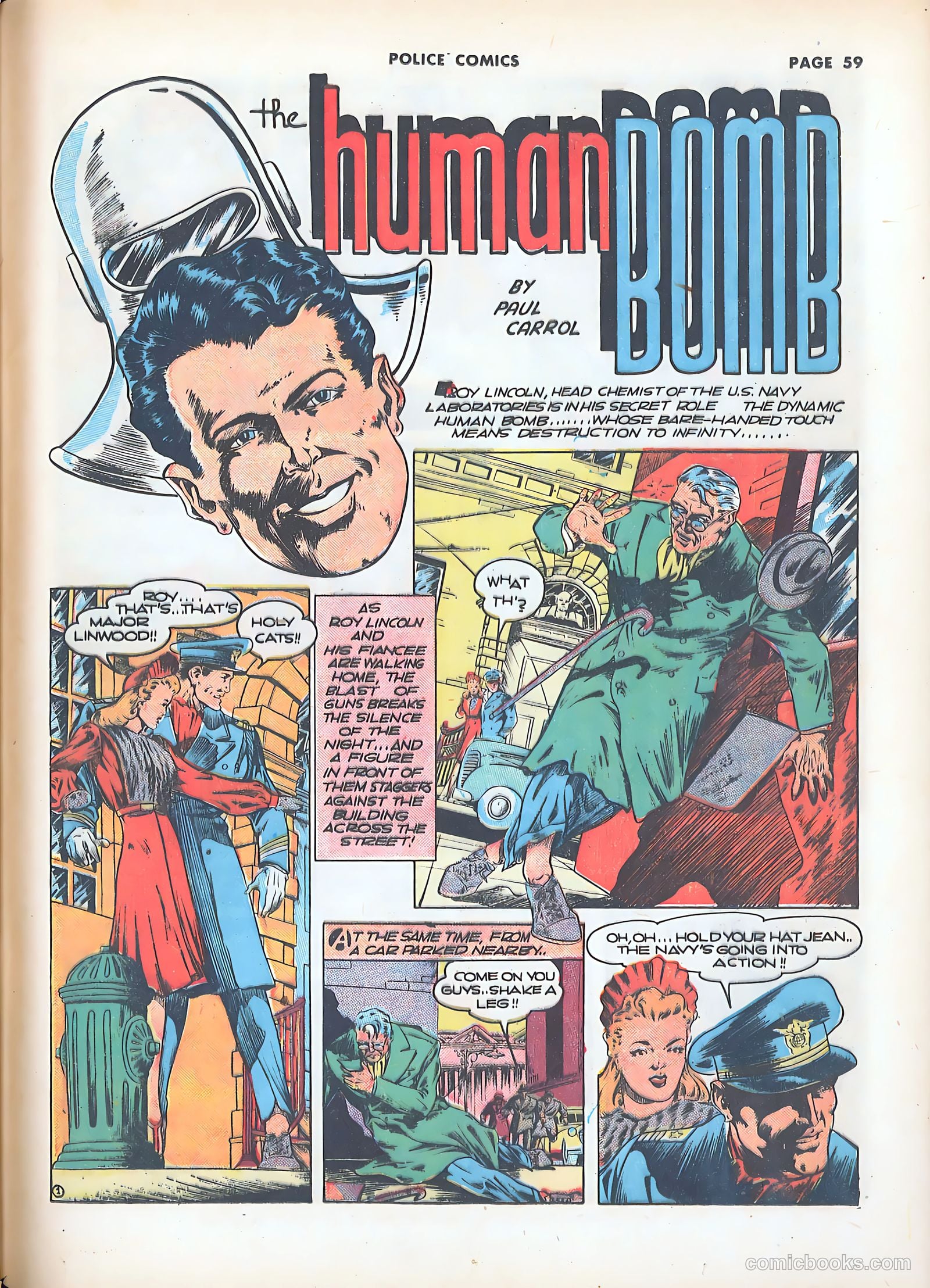 Police Comics #8 — page 62 of 69