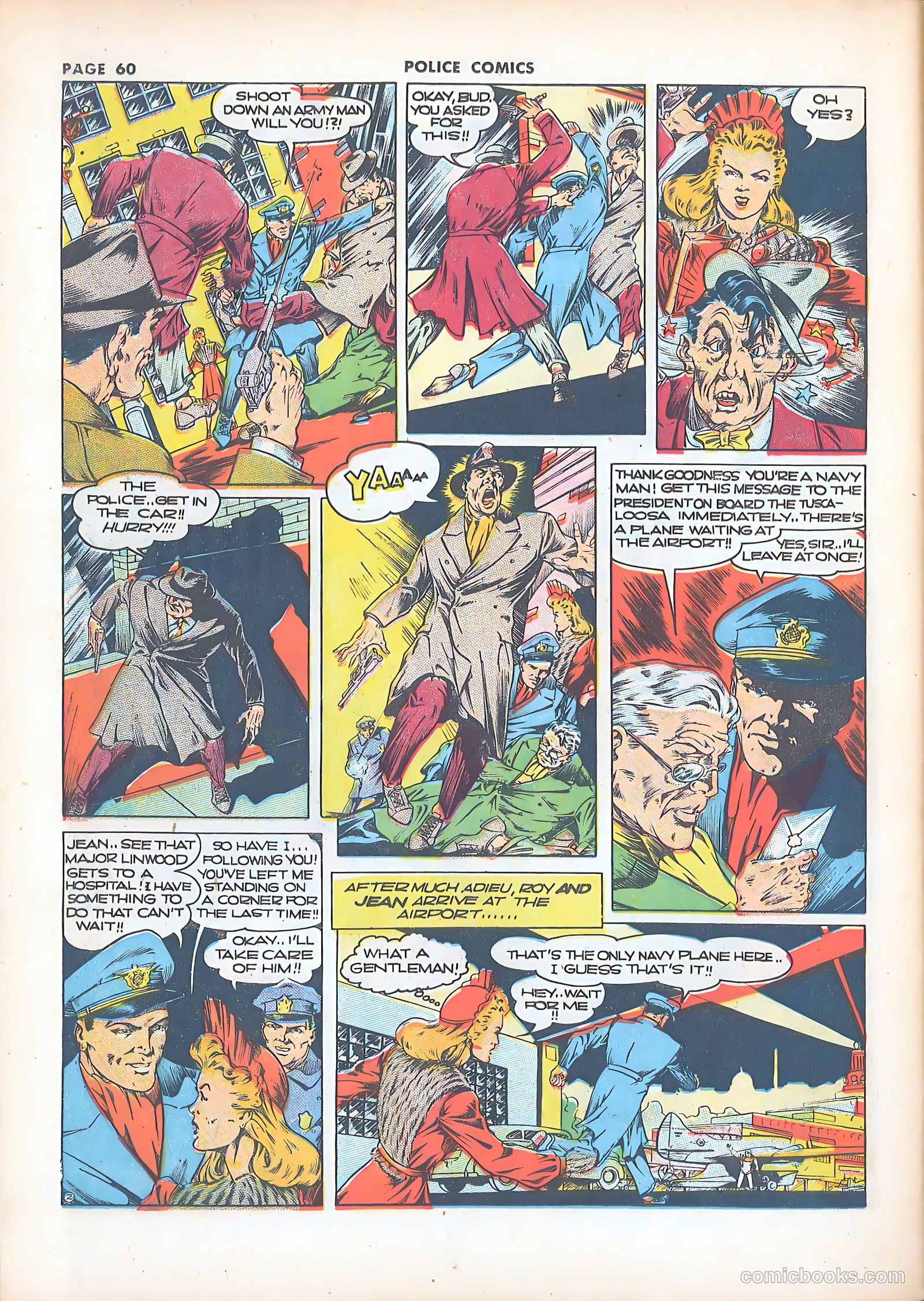 Police Comics #8 — page 63 of 69