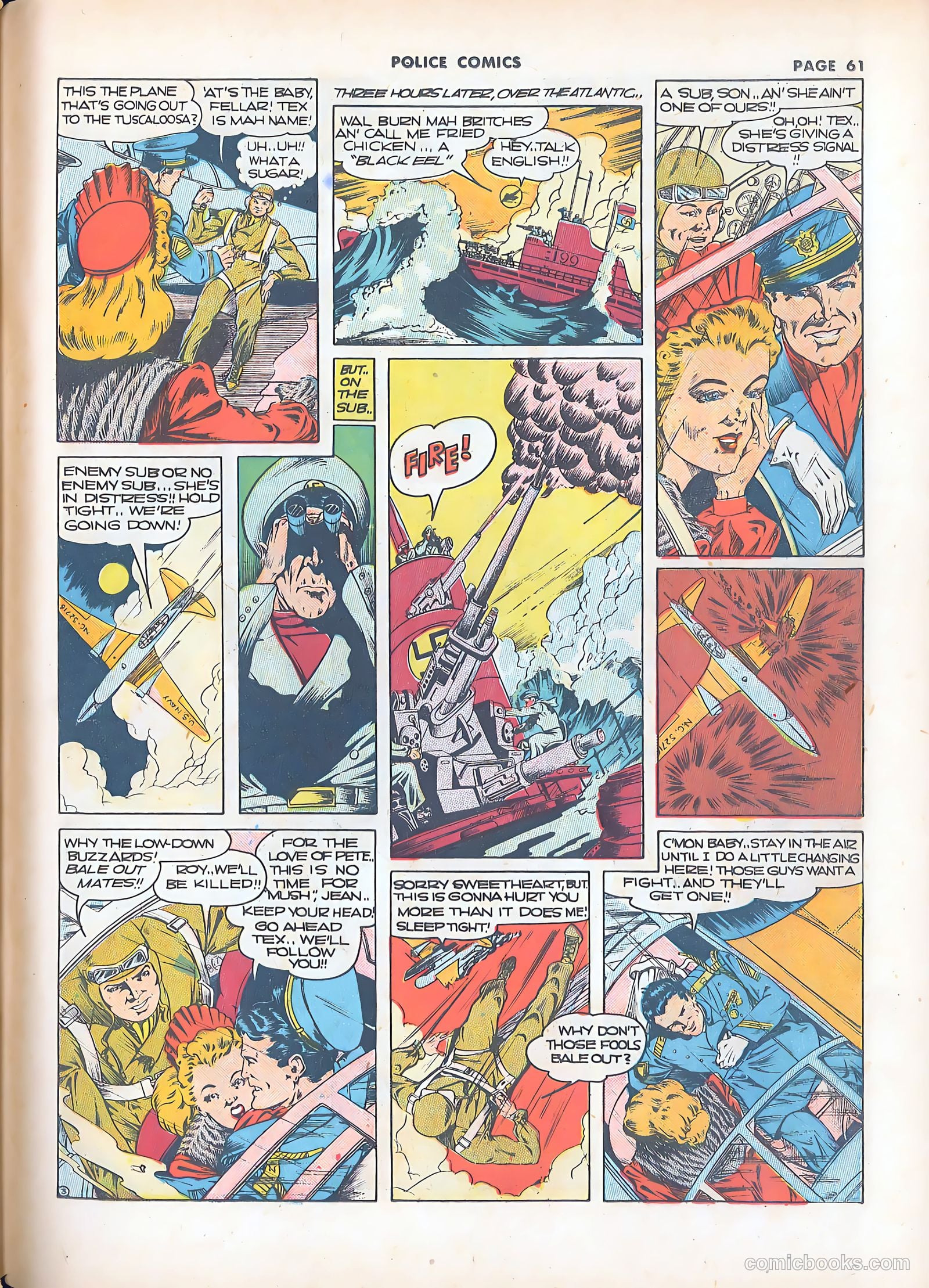 Police Comics #8 — page 64 of 69