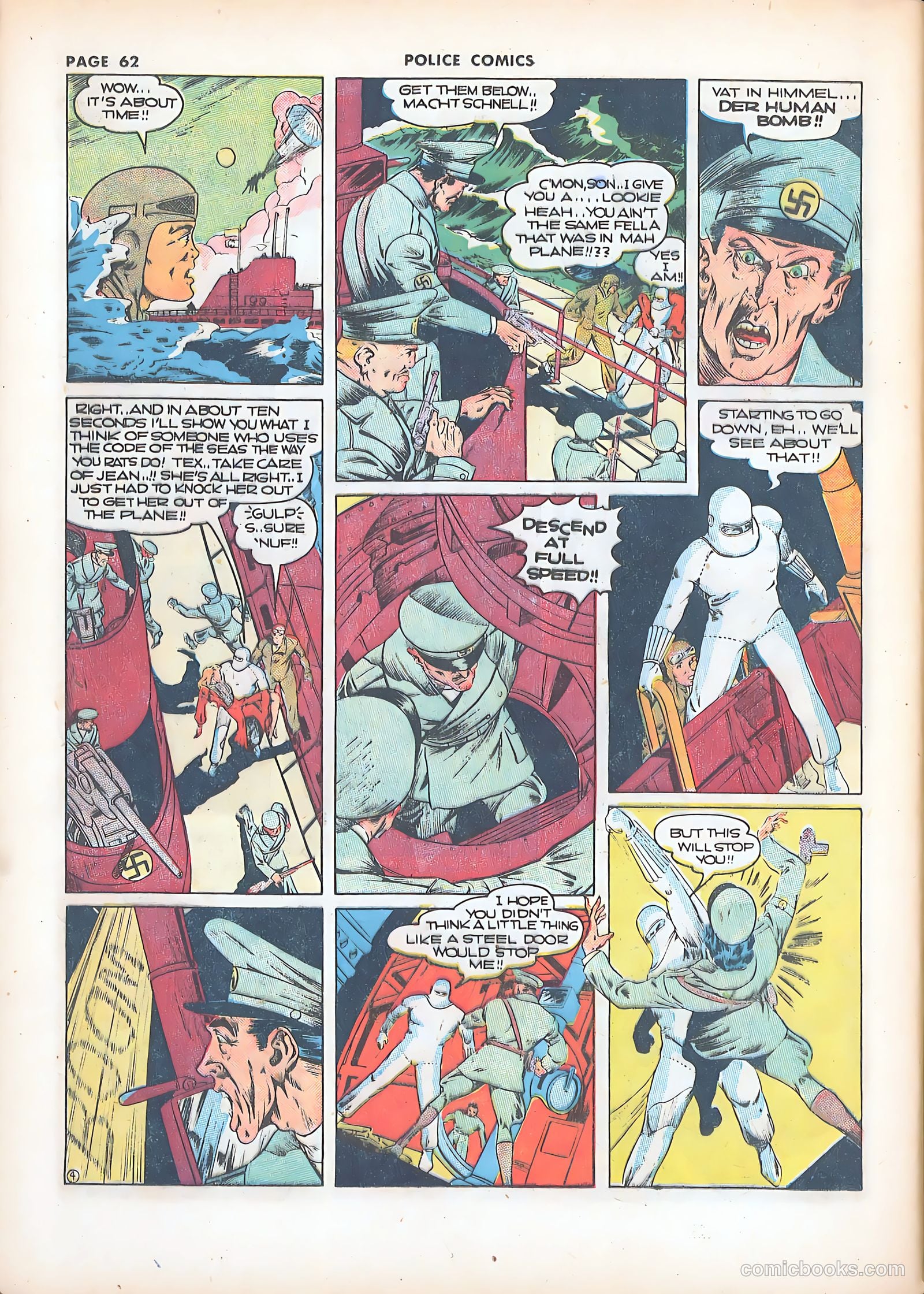 Police Comics #8 — page 65 of 69