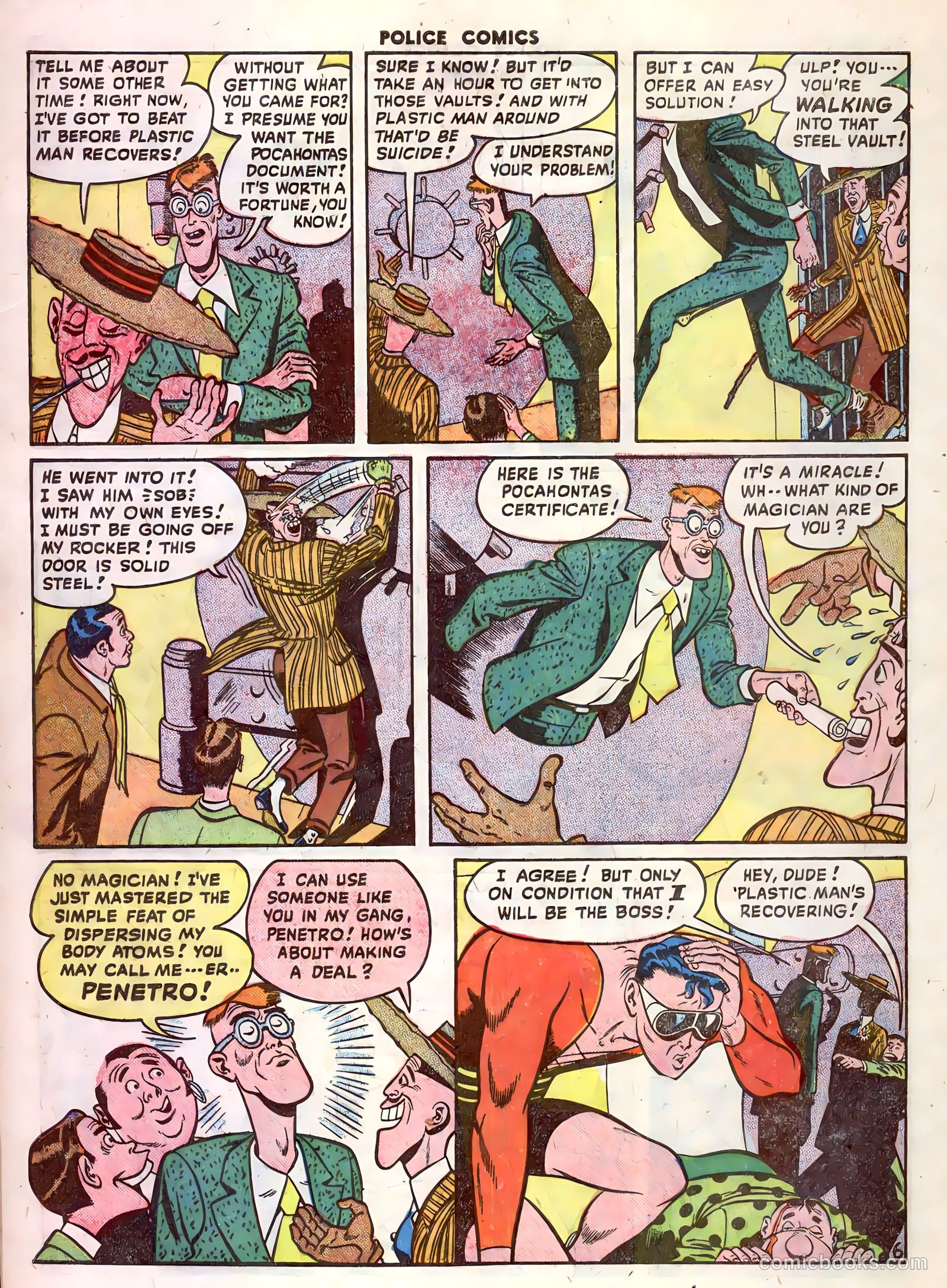Police Comics #80 — page 8 of 52