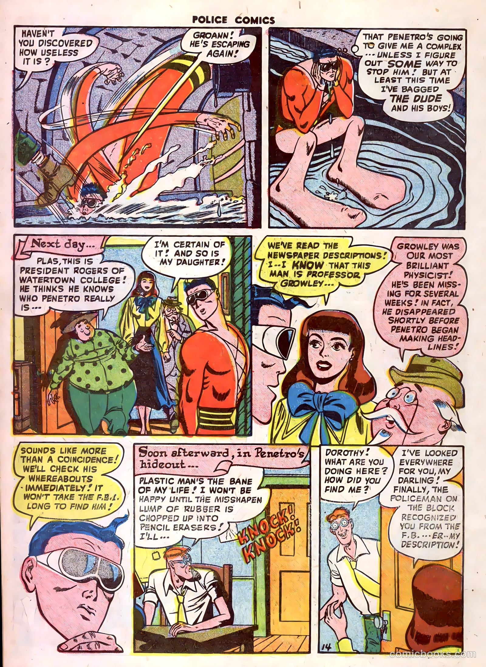 Police Comics #80 — page 16 of 52