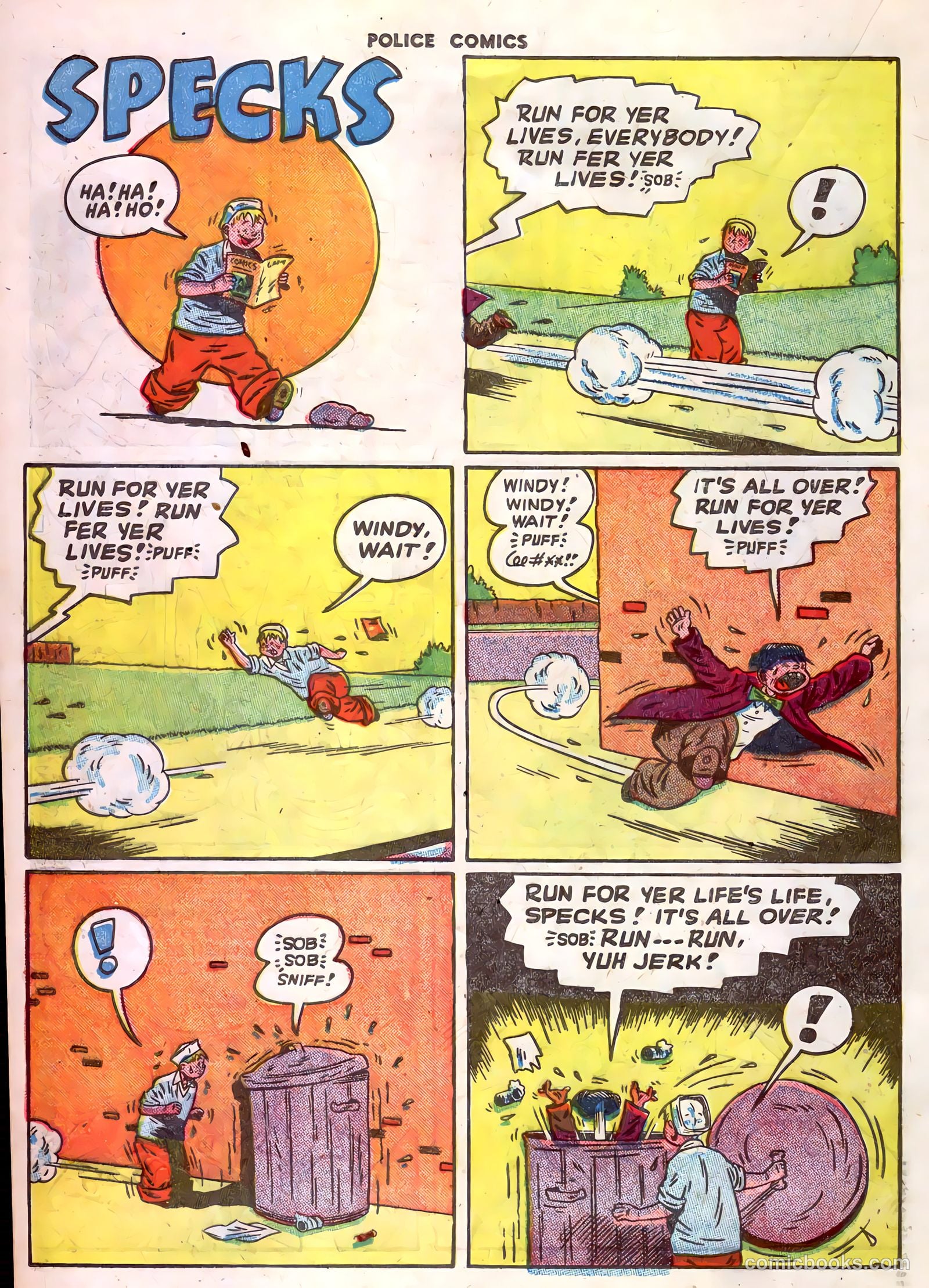 Police Comics #80 — page 18 of 52