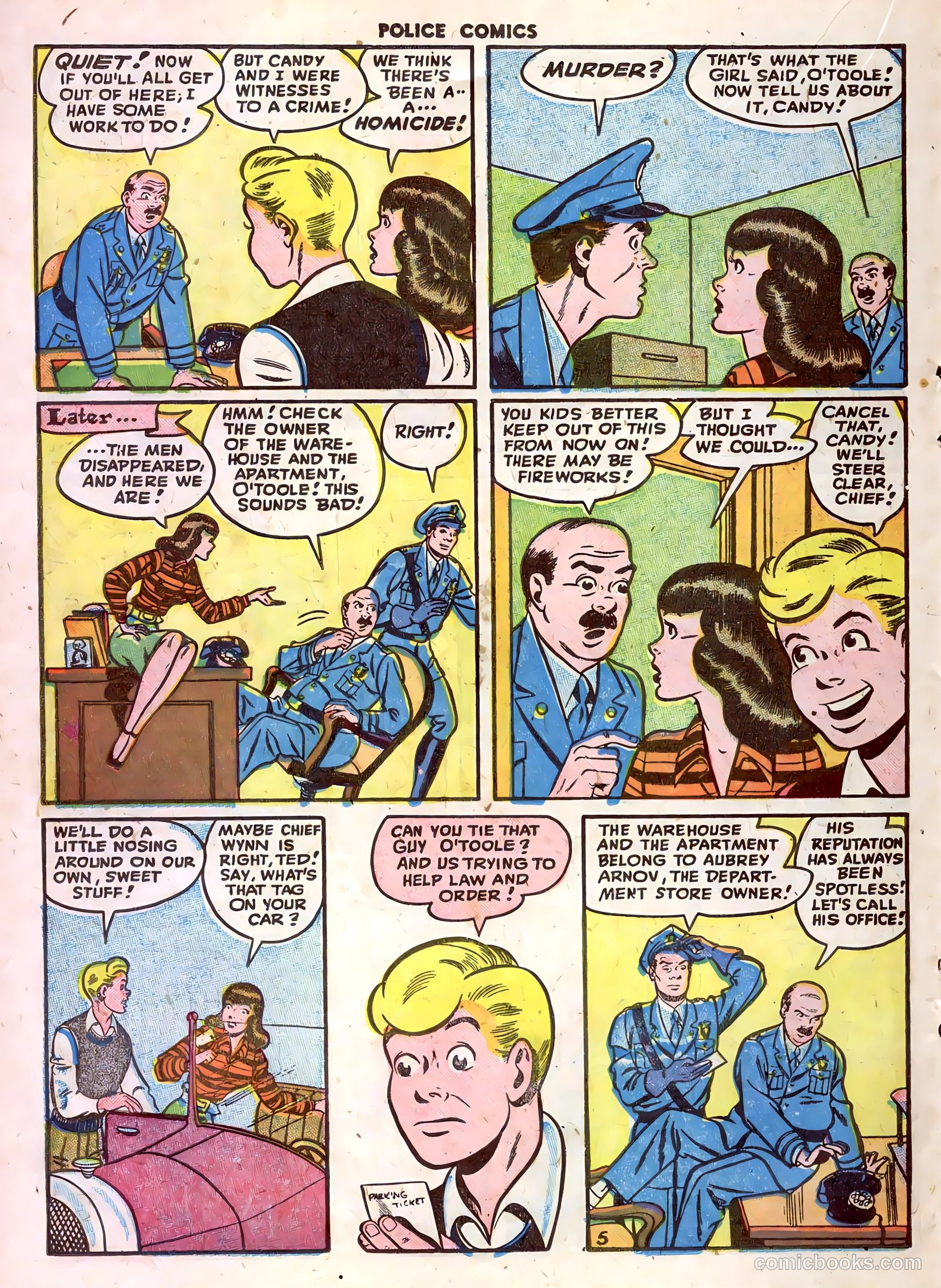 Police Comics #80 — page 30 of 52