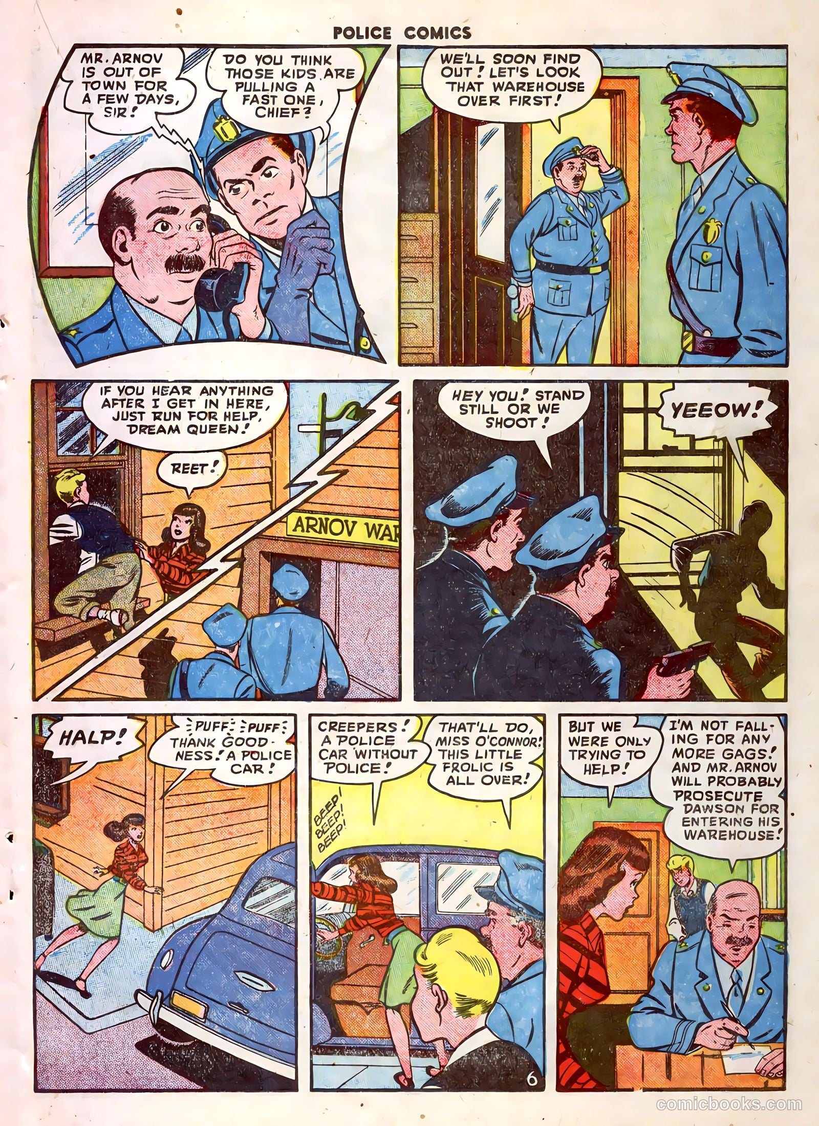 Police Comics #80 — page 31 of 52
