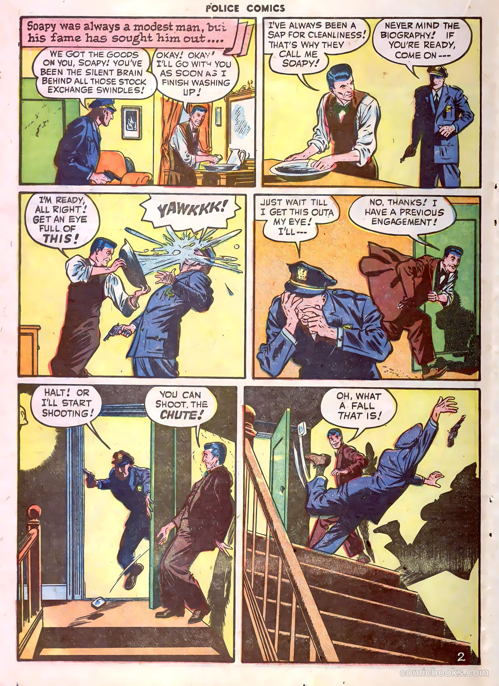 Police Comics #80 — page 34 of 52