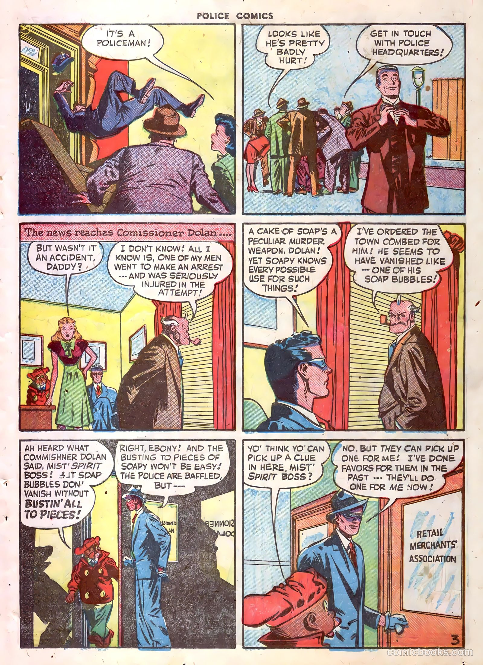 Police Comics #80 — page 35 of 52