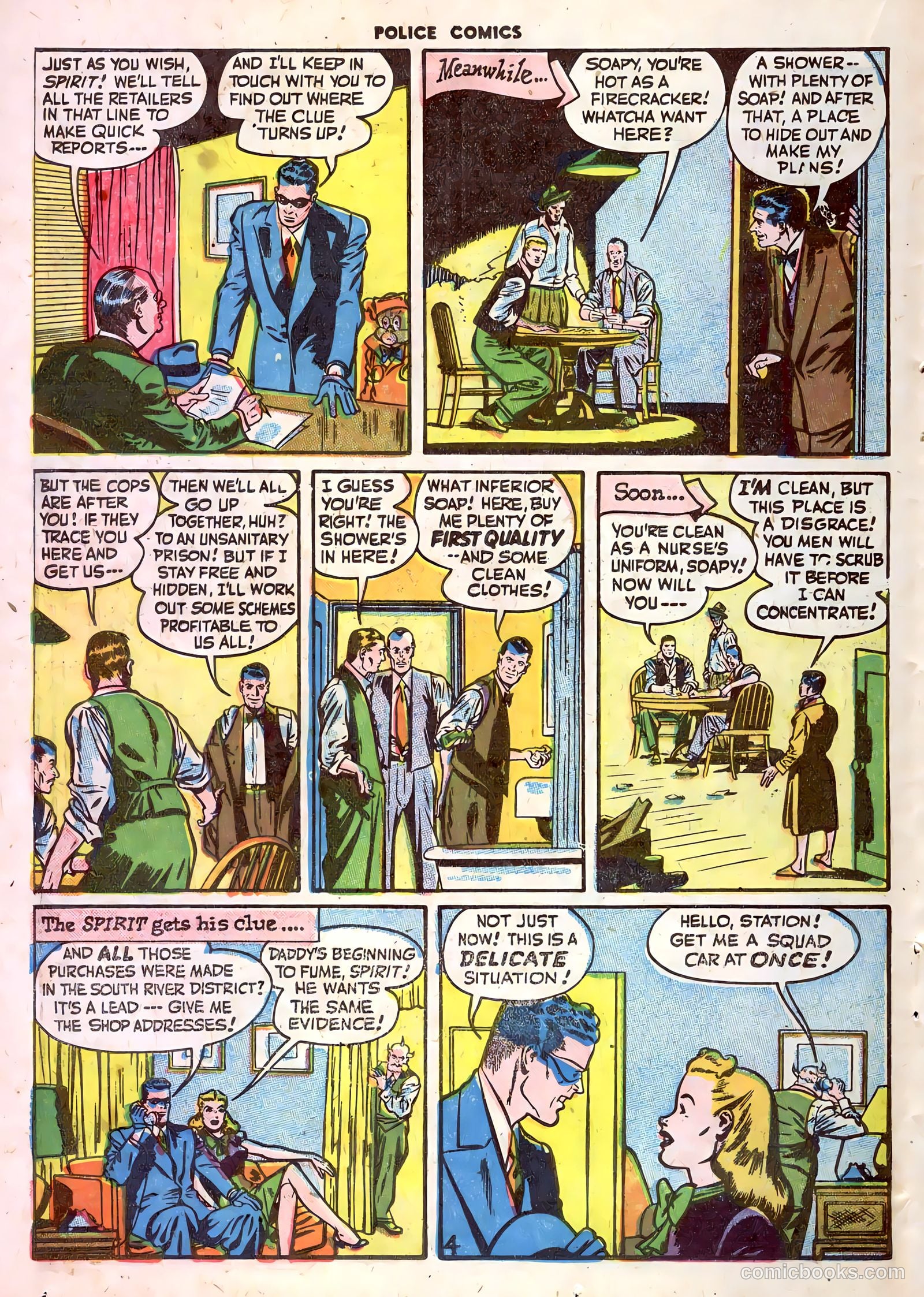 Police Comics #80 — page 36 of 52