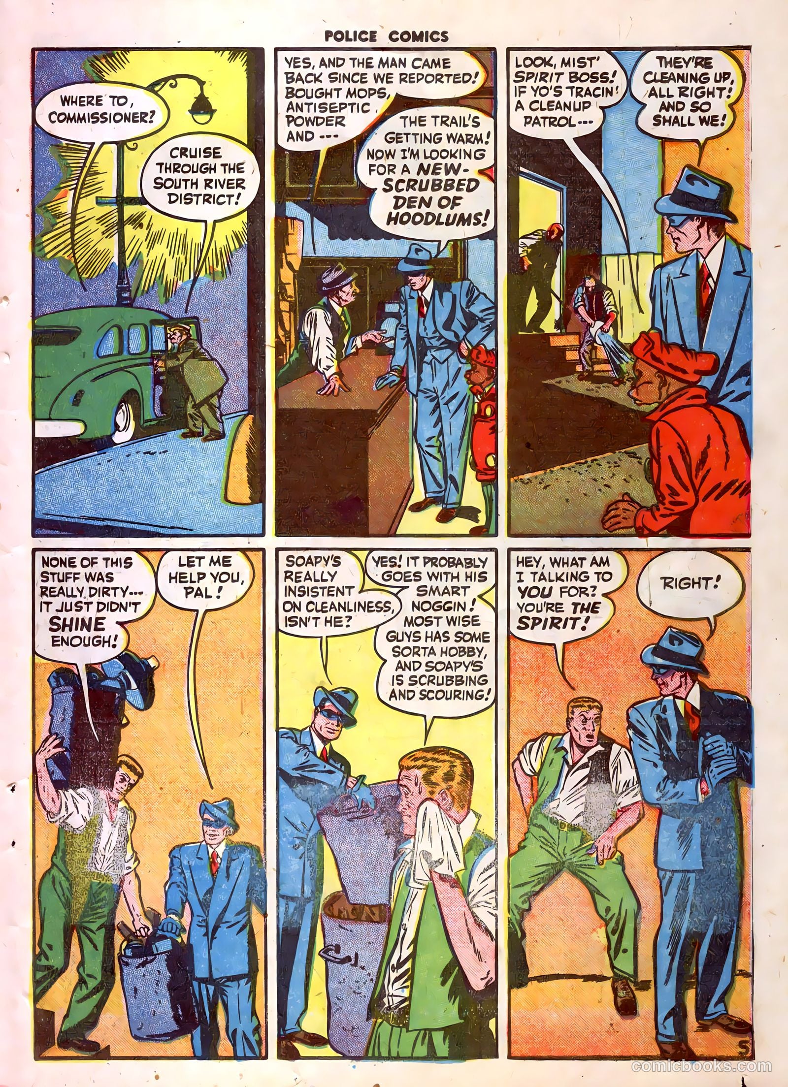 Police Comics #80 — page 37 of 52
