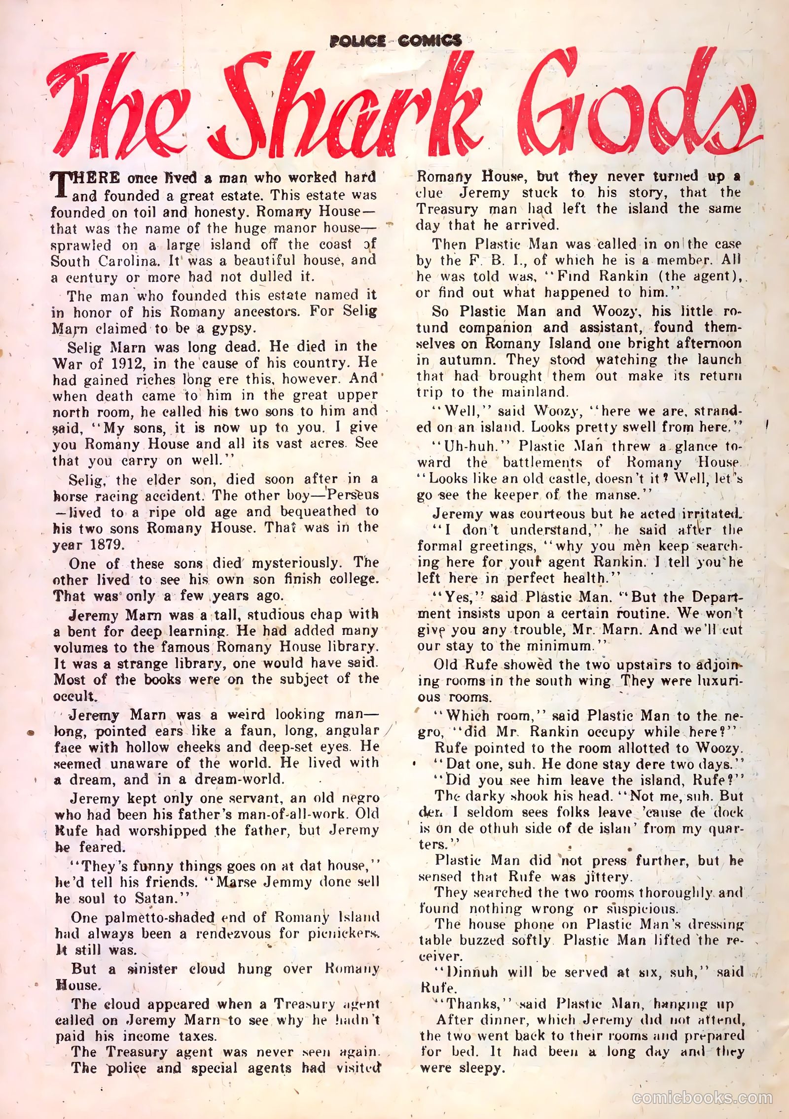 Police Comics #80 — page 40 of 52
