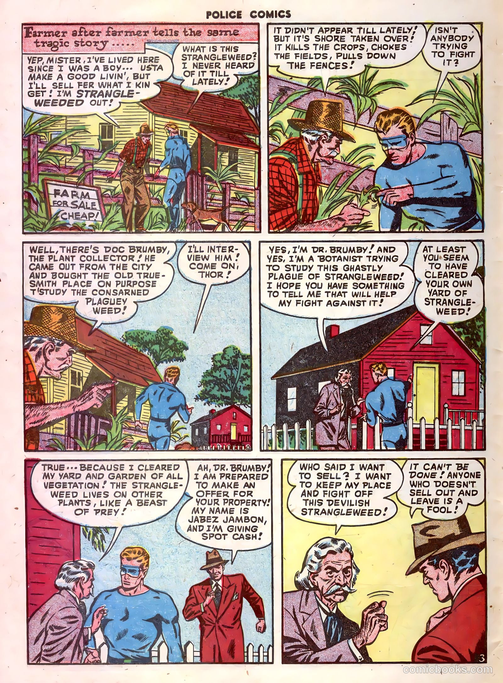 Police Comics #80 — page 44 of 52