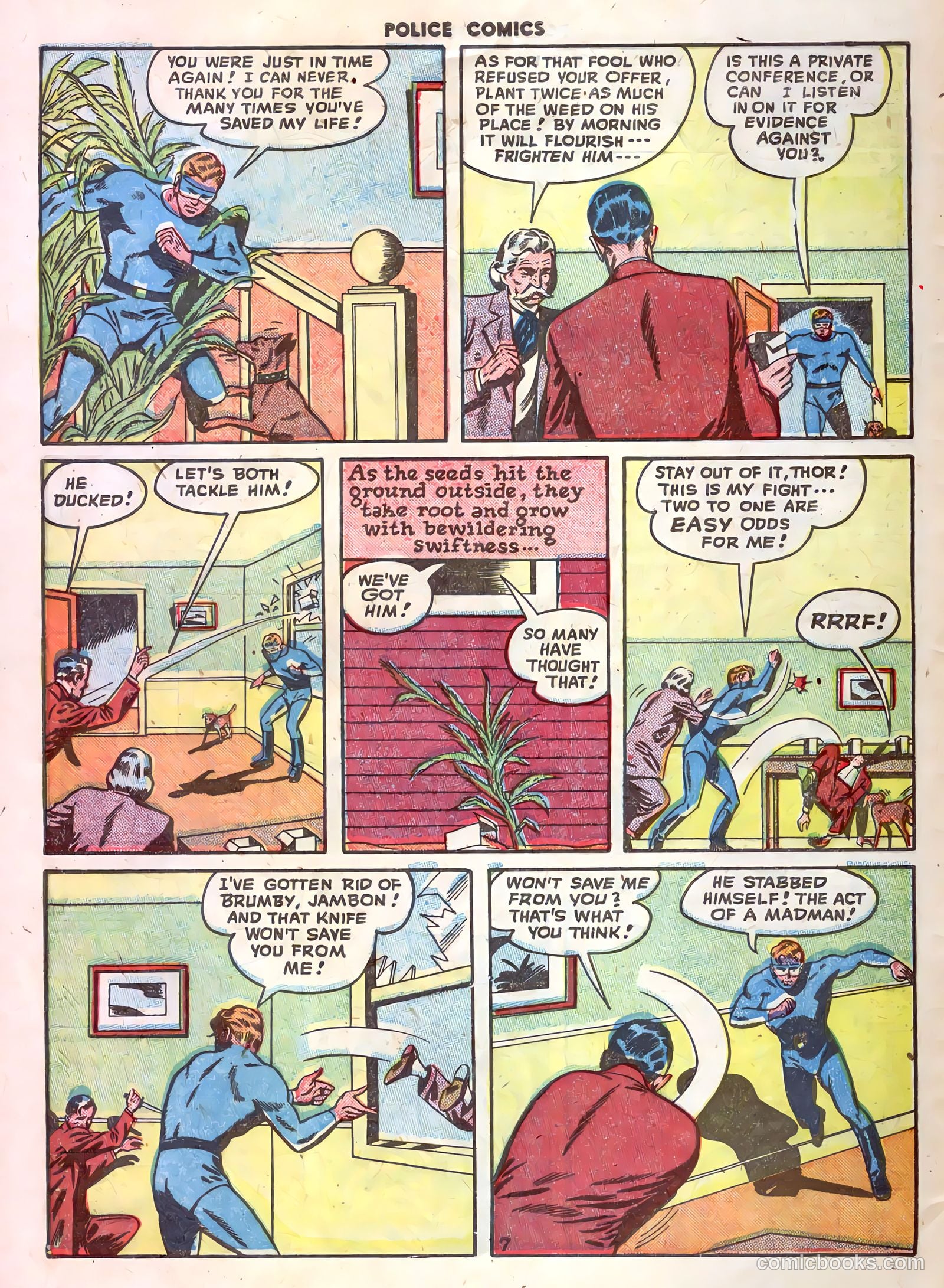 Police Comics #80 — page 48 of 52